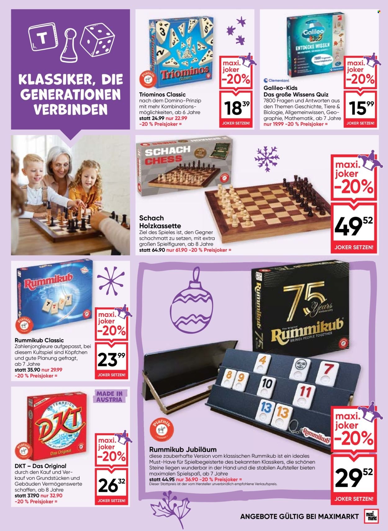 MAXIMARKT Flugblatt - Ab Donnerstag, 30.10.2025 (2025-10-30 - 2025-12-24) | 43