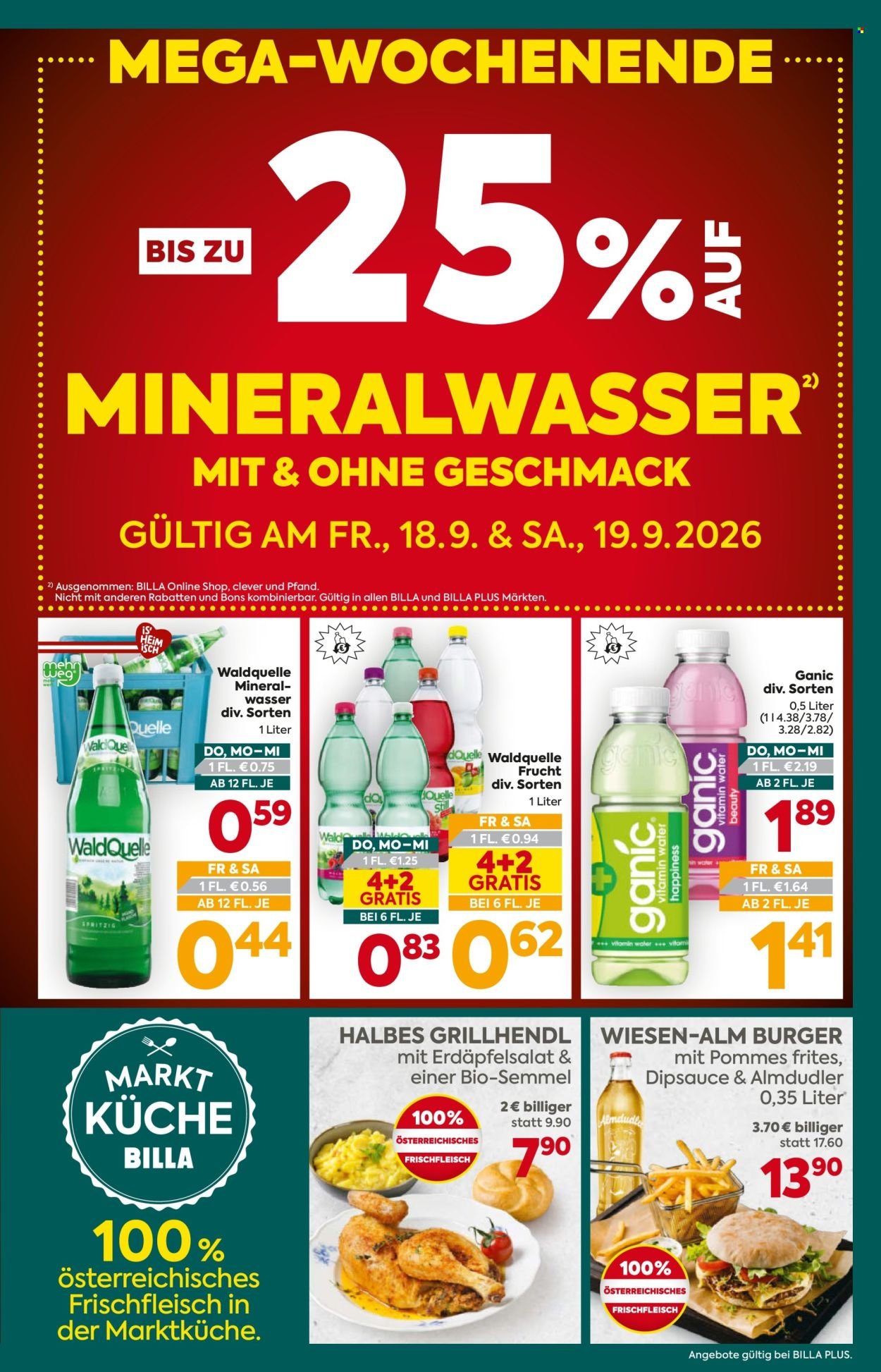 BILLA PLUS Flugblatt - Ab Donnerstag, 17.9.2026