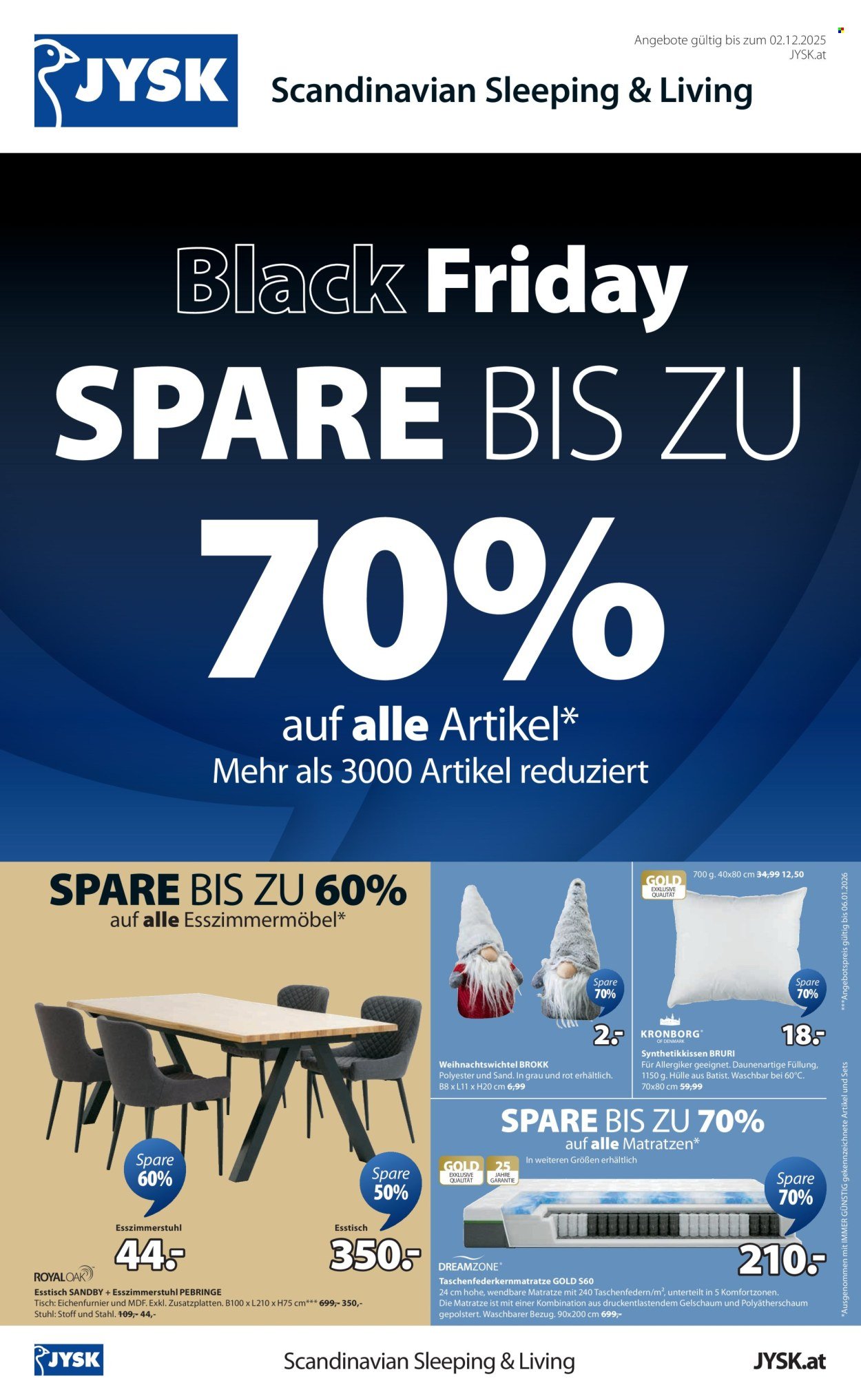JYSK Flugblatt - Großartige Angebote