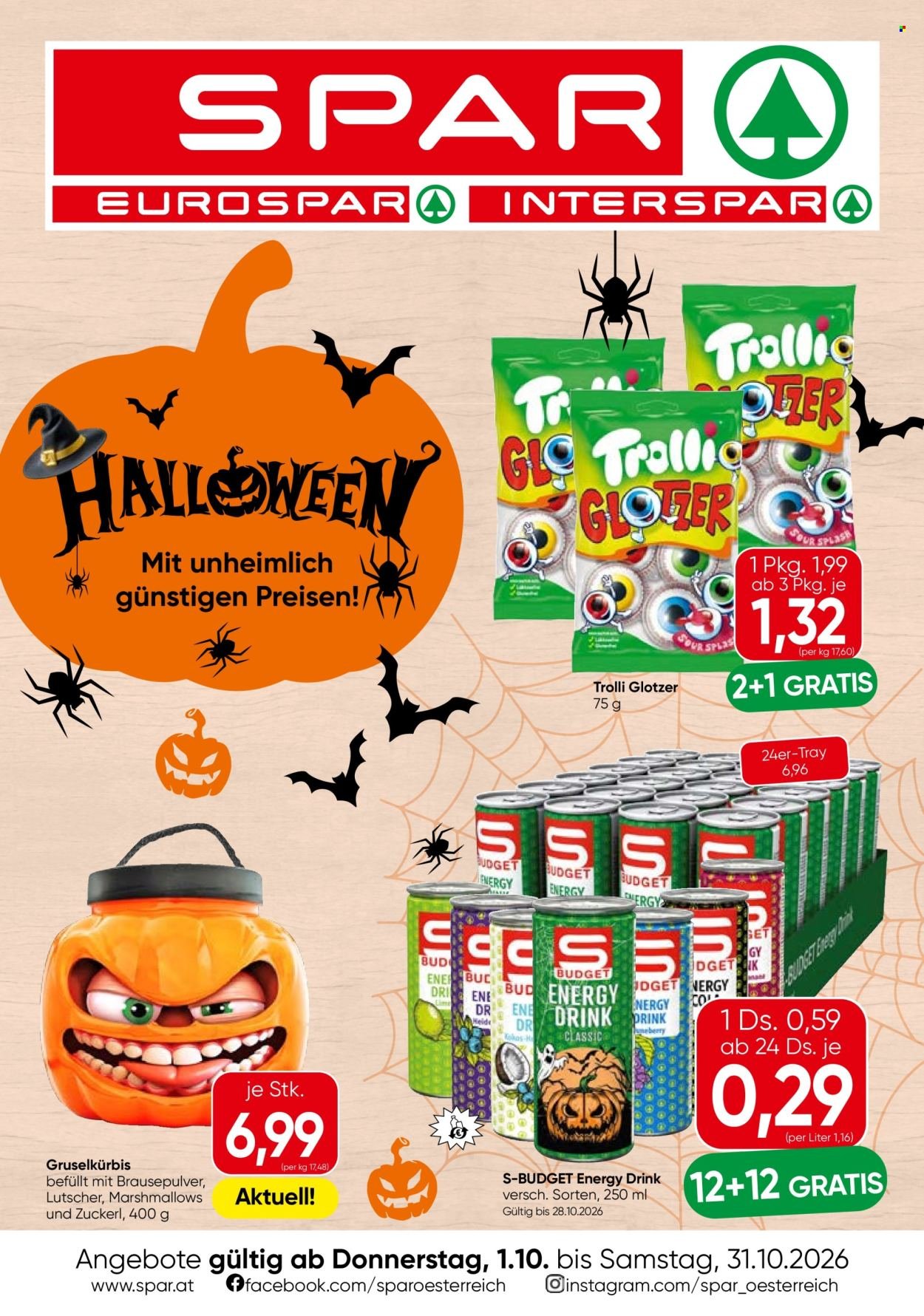 EUROSPAR Flugblatt - Ab Donnerstag, 1.10.2026