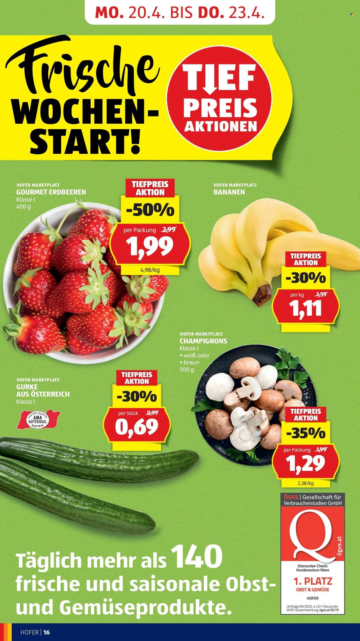 HOFER Flugblatt - Ab Freitag, 17.4.2026