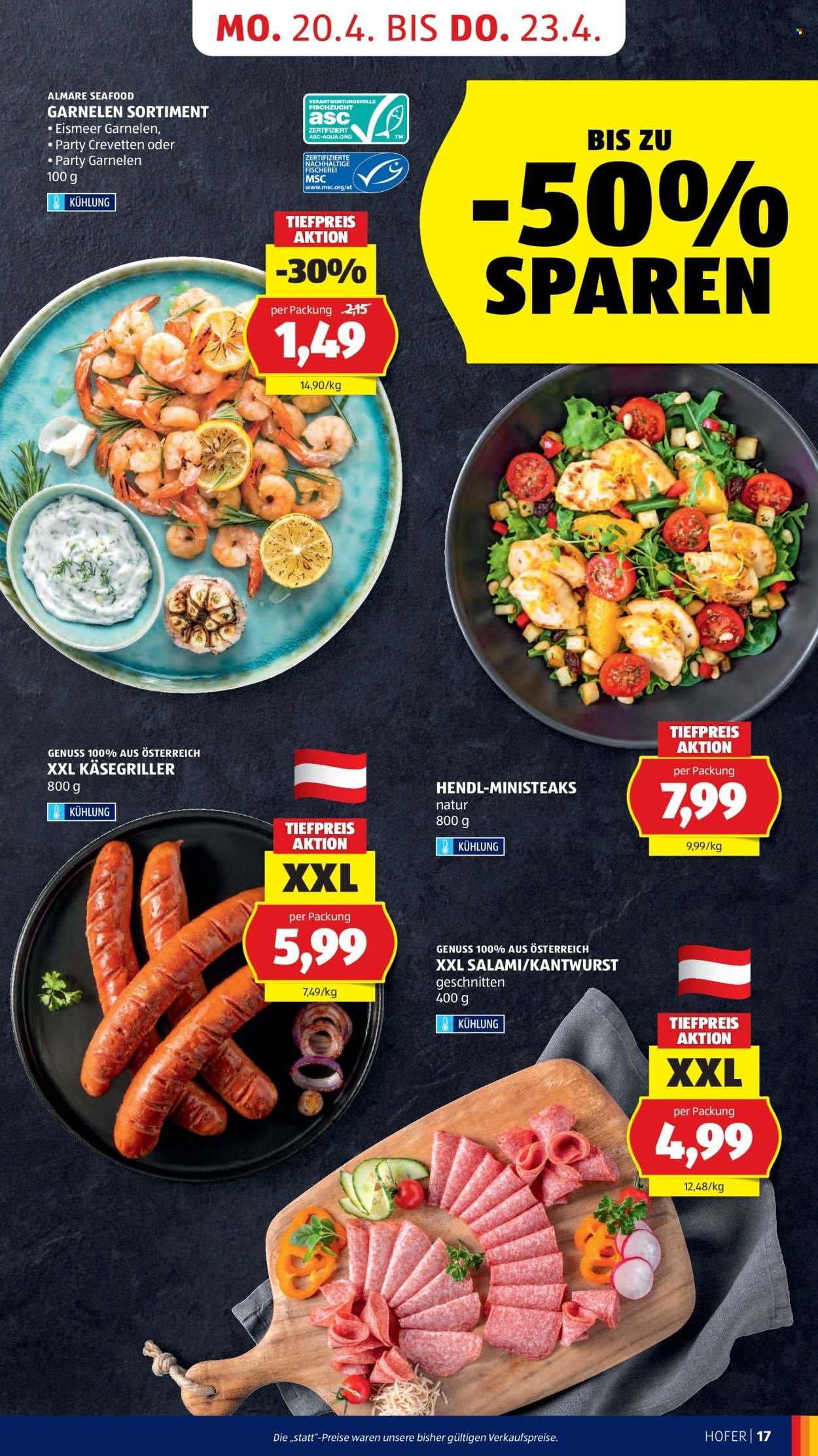HOFER Flugblatt - Ab Freitag, 17.4.2026