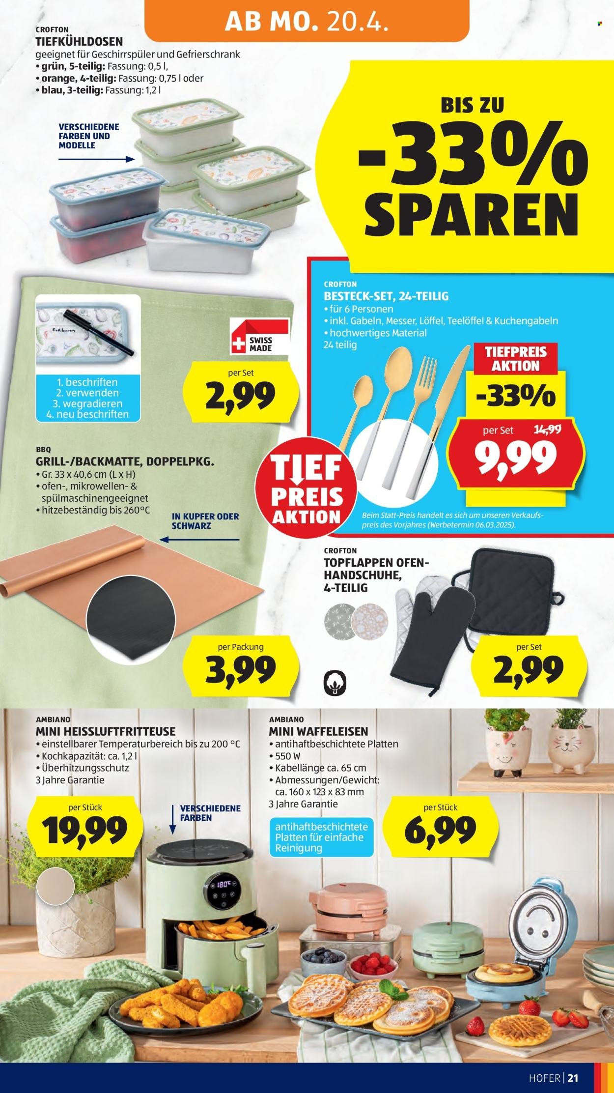 HOFER Flugblatt - Ab Freitag, 17.4.2026 (2026-04-17 - 2026-04-23) | 25