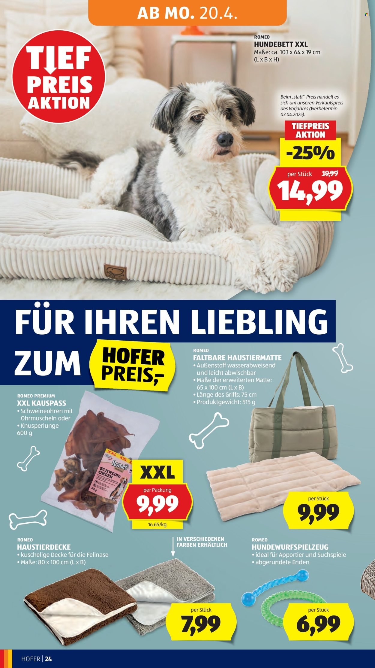 HOFER Flugblatt - Ab Freitag, 17.4.2026 (2026-04-17 - 2026-04-23) | 28