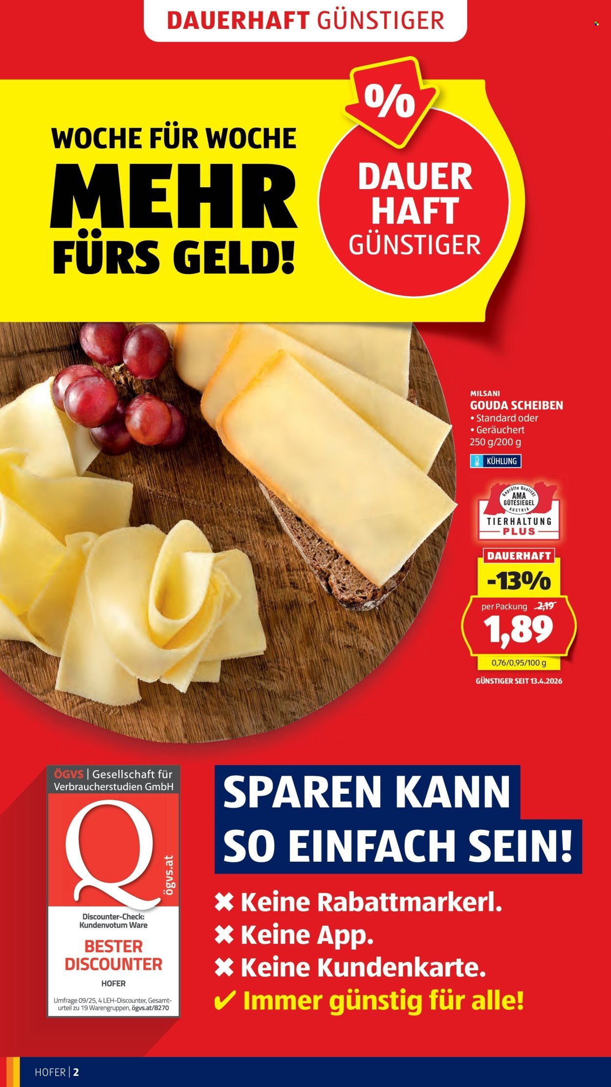 HOFER Flugblatt - Ab Freitag, 17.4.2026