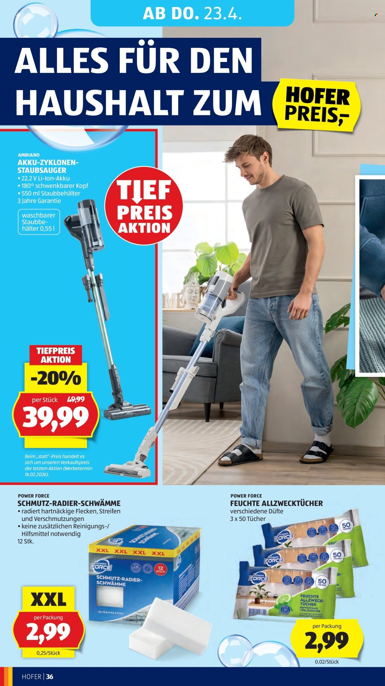 HOFER Flugblatt - Ab Freitag, 17.4.2026