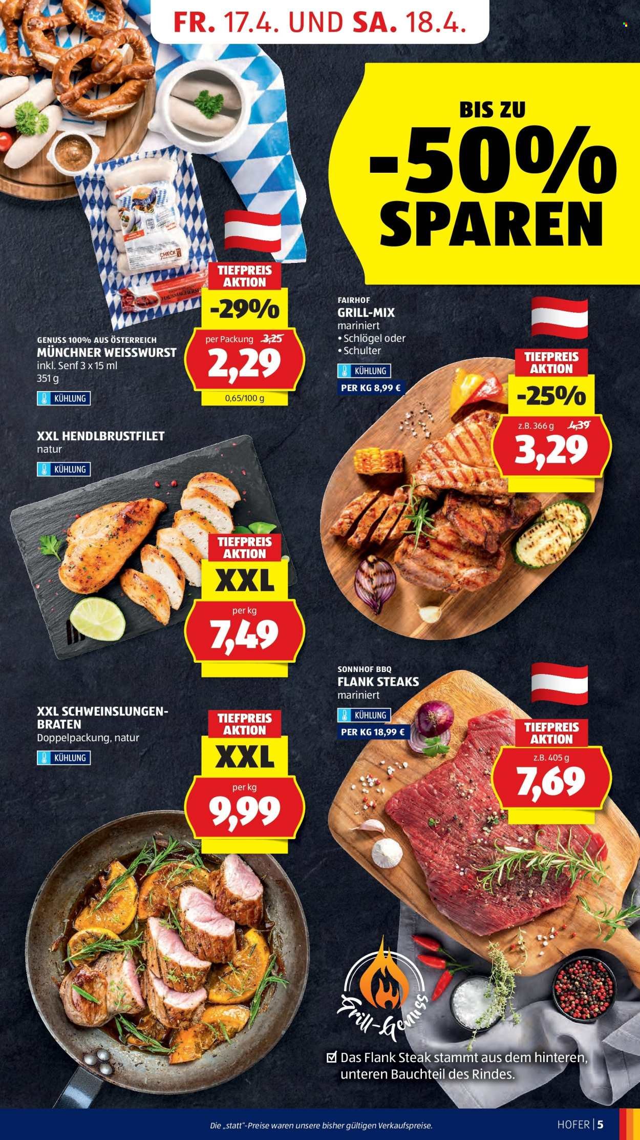 HOFER Flugblatt - Ab Freitag, 17.4.2026