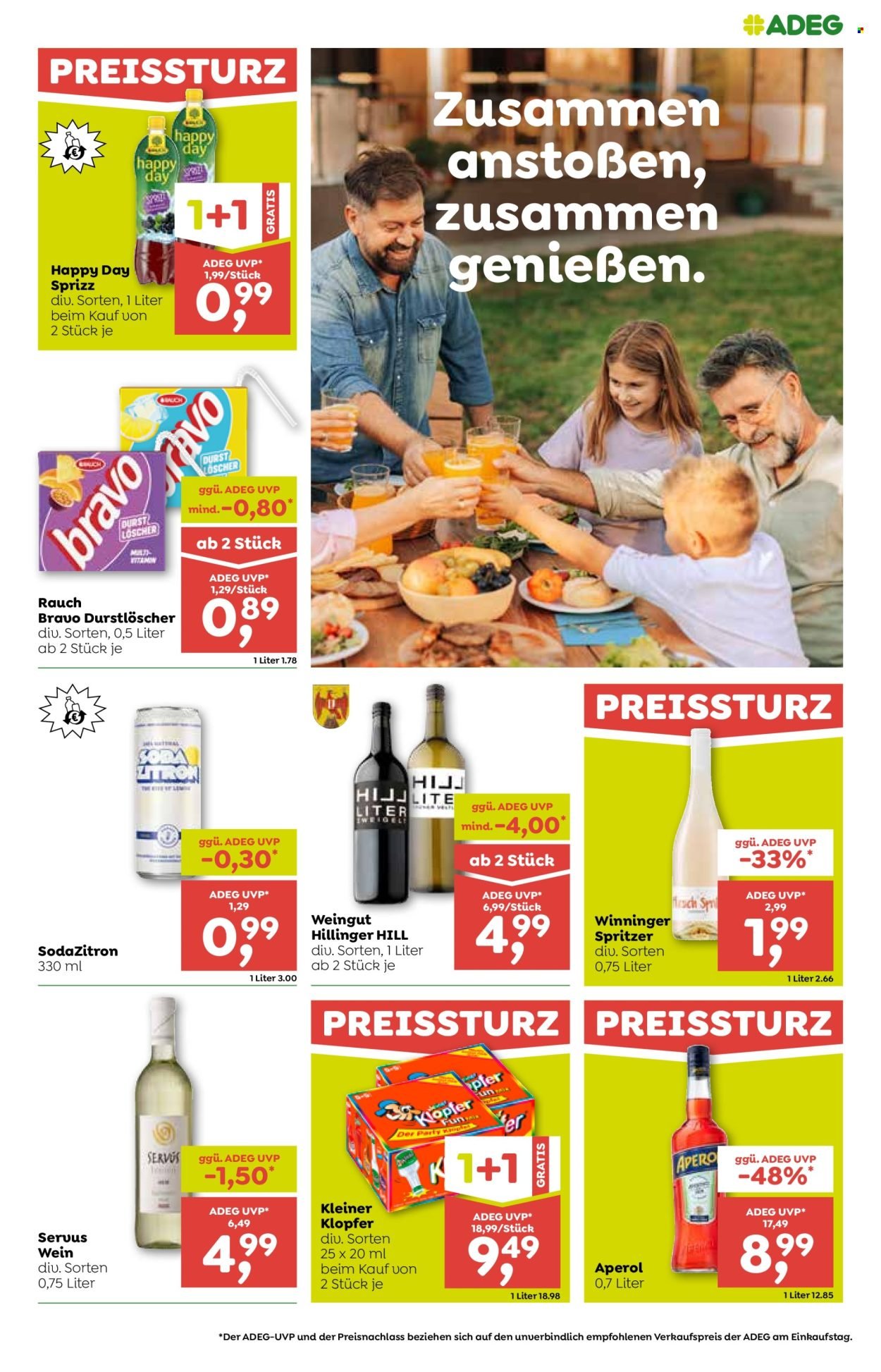 ADEG Flugblatt - Ab Mittwoch, 3.6.2026