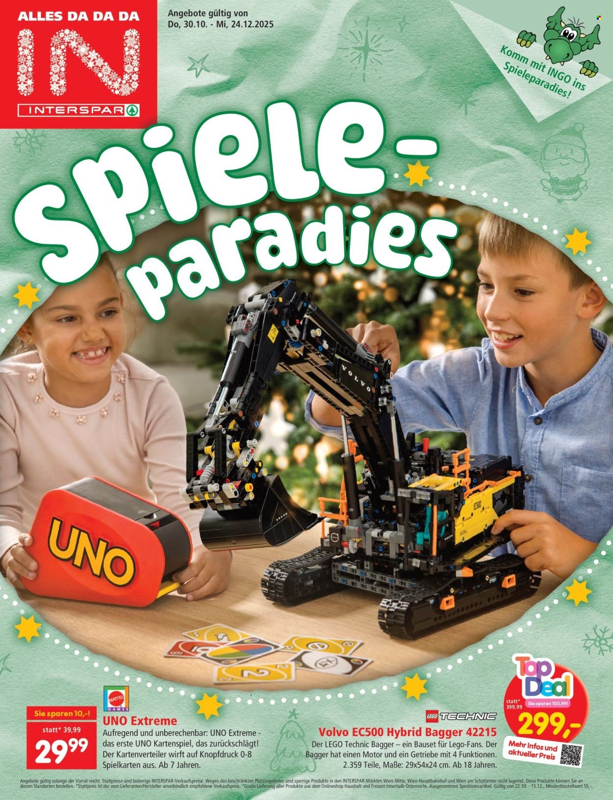 INTERSPAR Flugblatt - Kindergeschenke KW44 (2025-10-30 - 2025-12-24) | 1