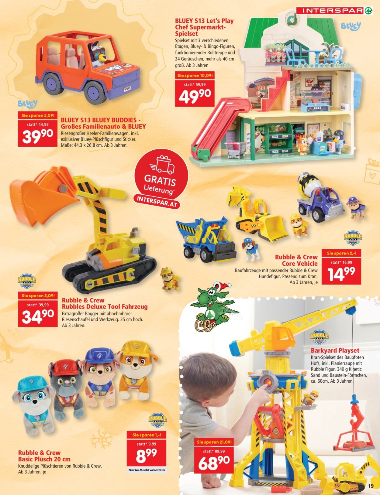 INTERSPAR Flugblatt - Kindergeschenke KW44 (2025-10-30 - 2025-12-24) | 19
