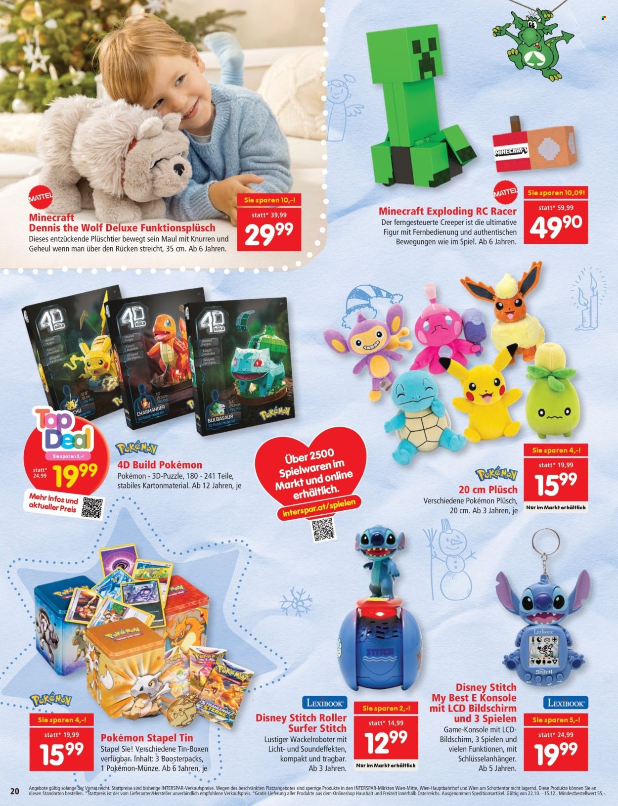 INTERSPAR Flugblatt - Kindergeschenke KW44 (2025-10-30 - 2025-12-24) | 20