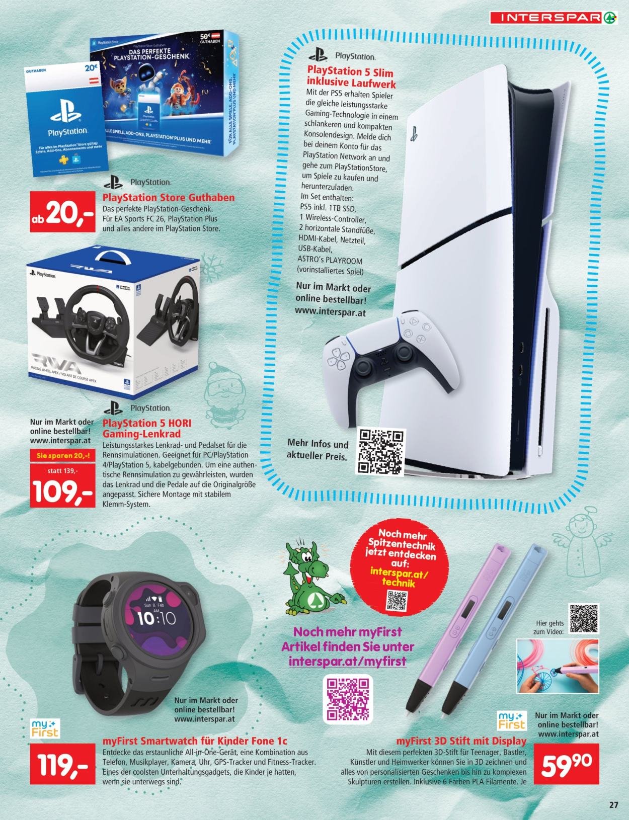 INTERSPAR Flugblatt - Kindergeschenke KW44 (2025-10-30 - 2025-12-24) | 27