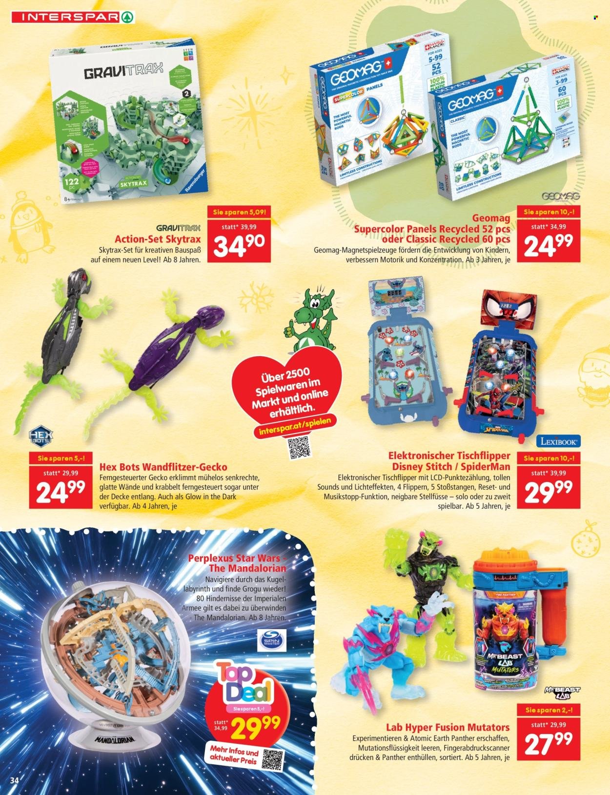 INTERSPAR Flugblatt - Kindergeschenke KW44 (2025-10-30 - 2025-12-24) | 34