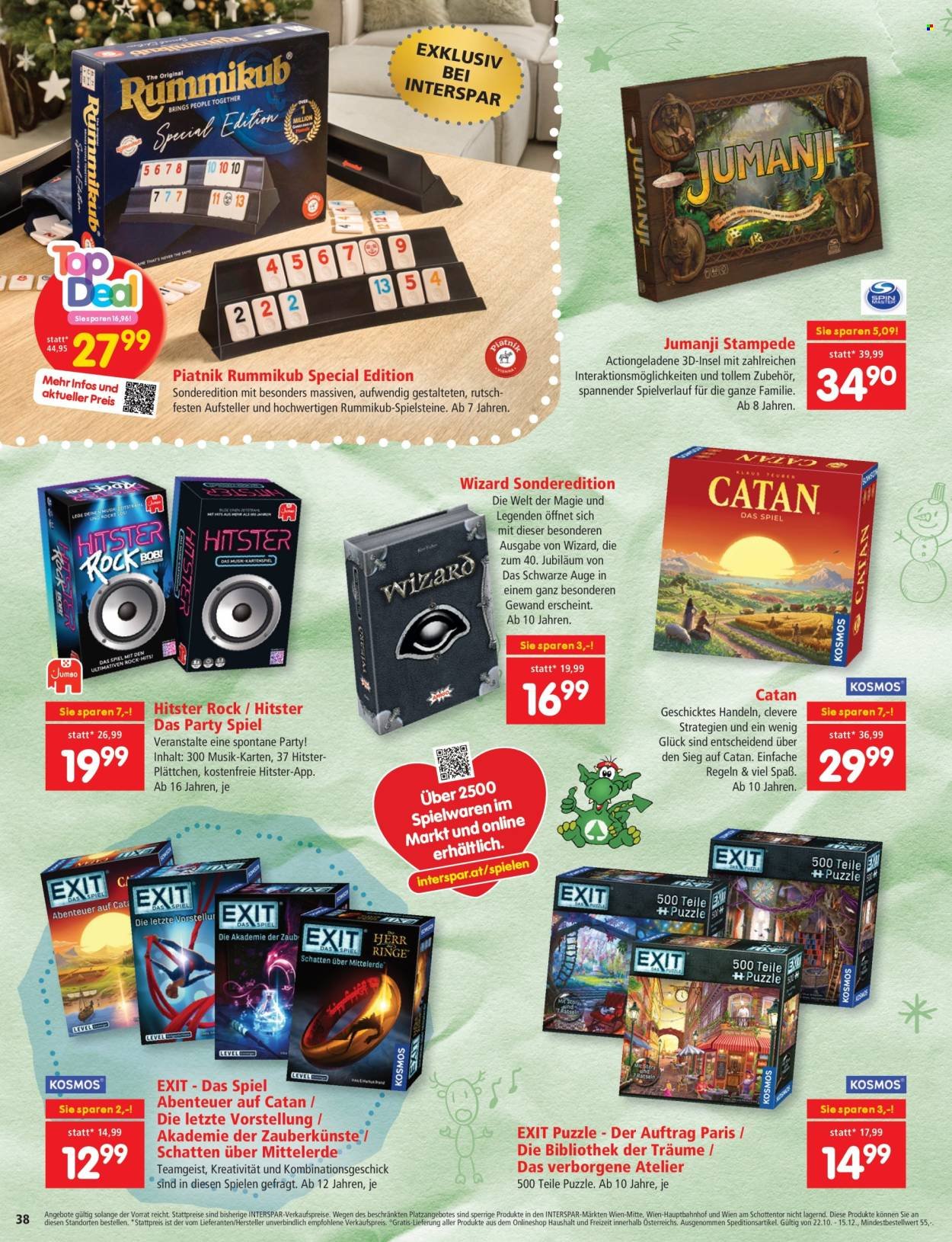 INTERSPAR Flugblatt - Kindergeschenke KW44 (2025-10-30 - 2025-12-24) | 38