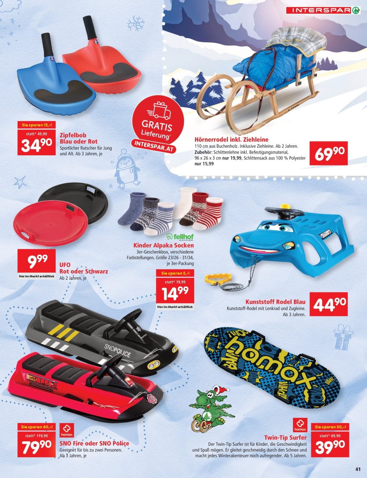 INTERSPAR Flugblatt - Kindergeschenke KW44 (2025-10-30 - 2025-12-24) | 41