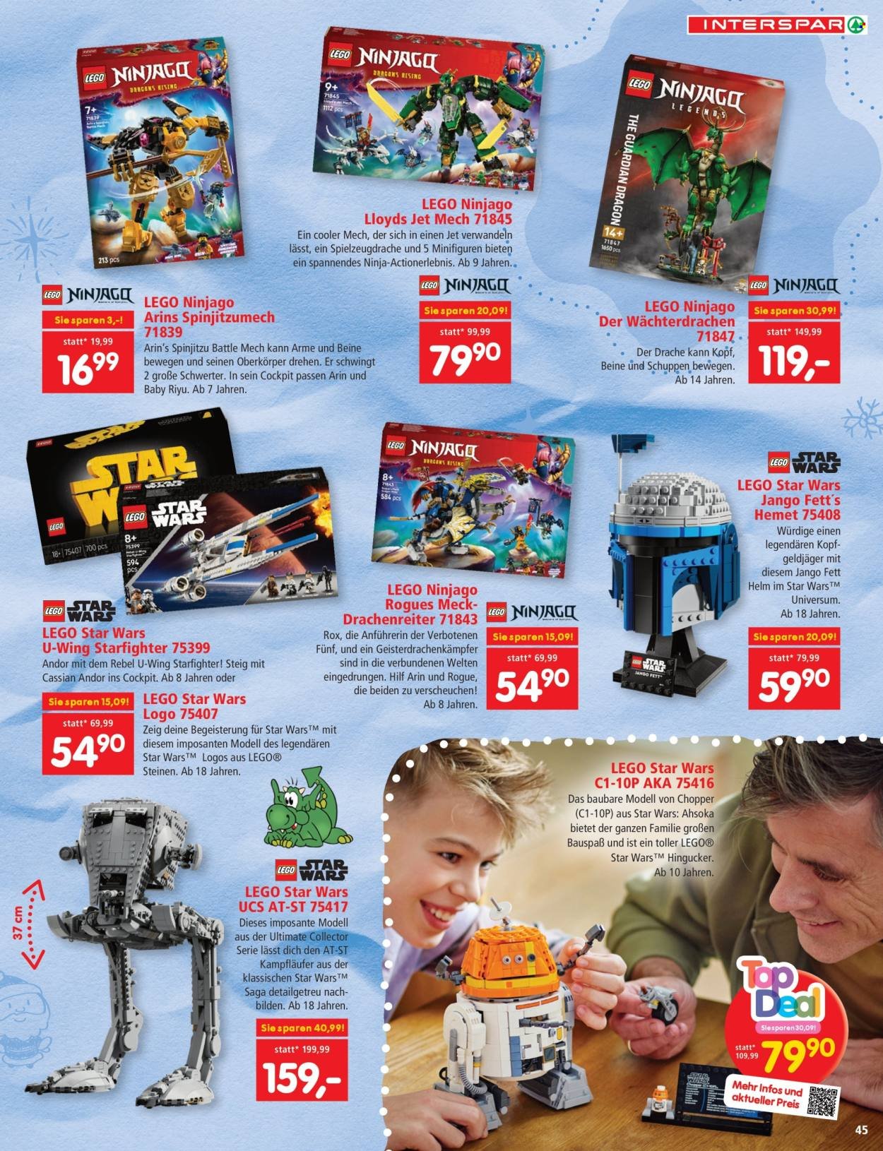 INTERSPAR Flugblatt - Kindergeschenke KW44 (2025-10-30 - 2025-12-24) | 45