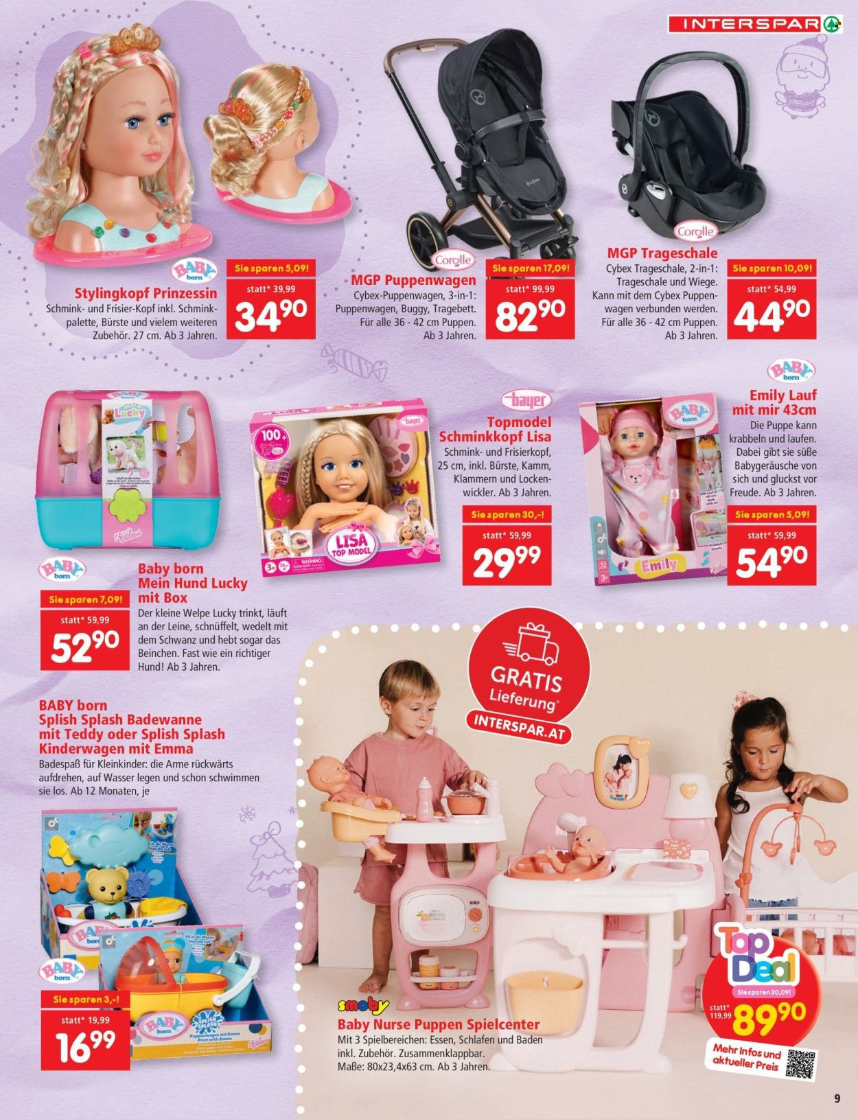 INTERSPAR Flugblatt - Kindergeschenke KW44 (2025-10-30 - 2025-12-24) | 9