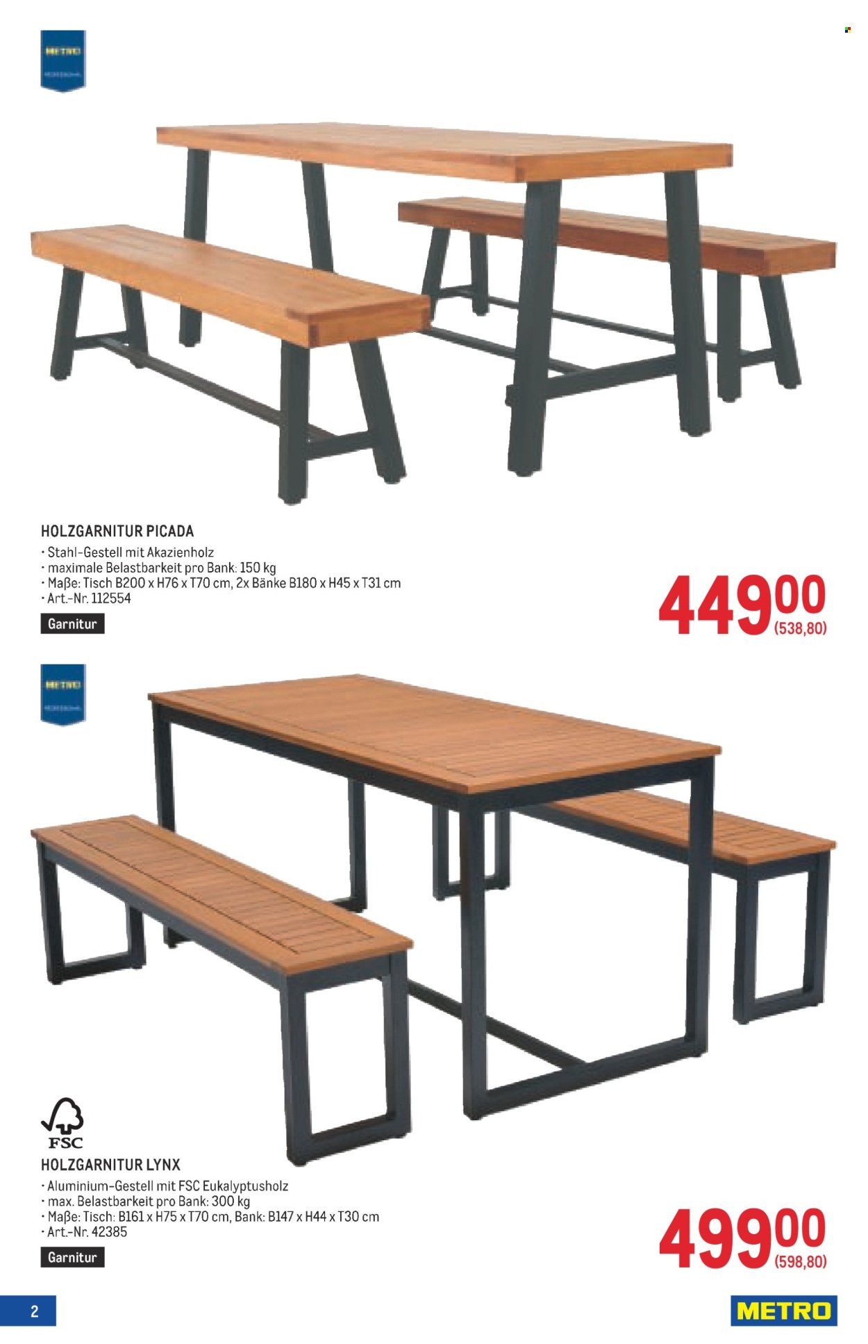 METRO Flugblatt - Garten Online Spezial