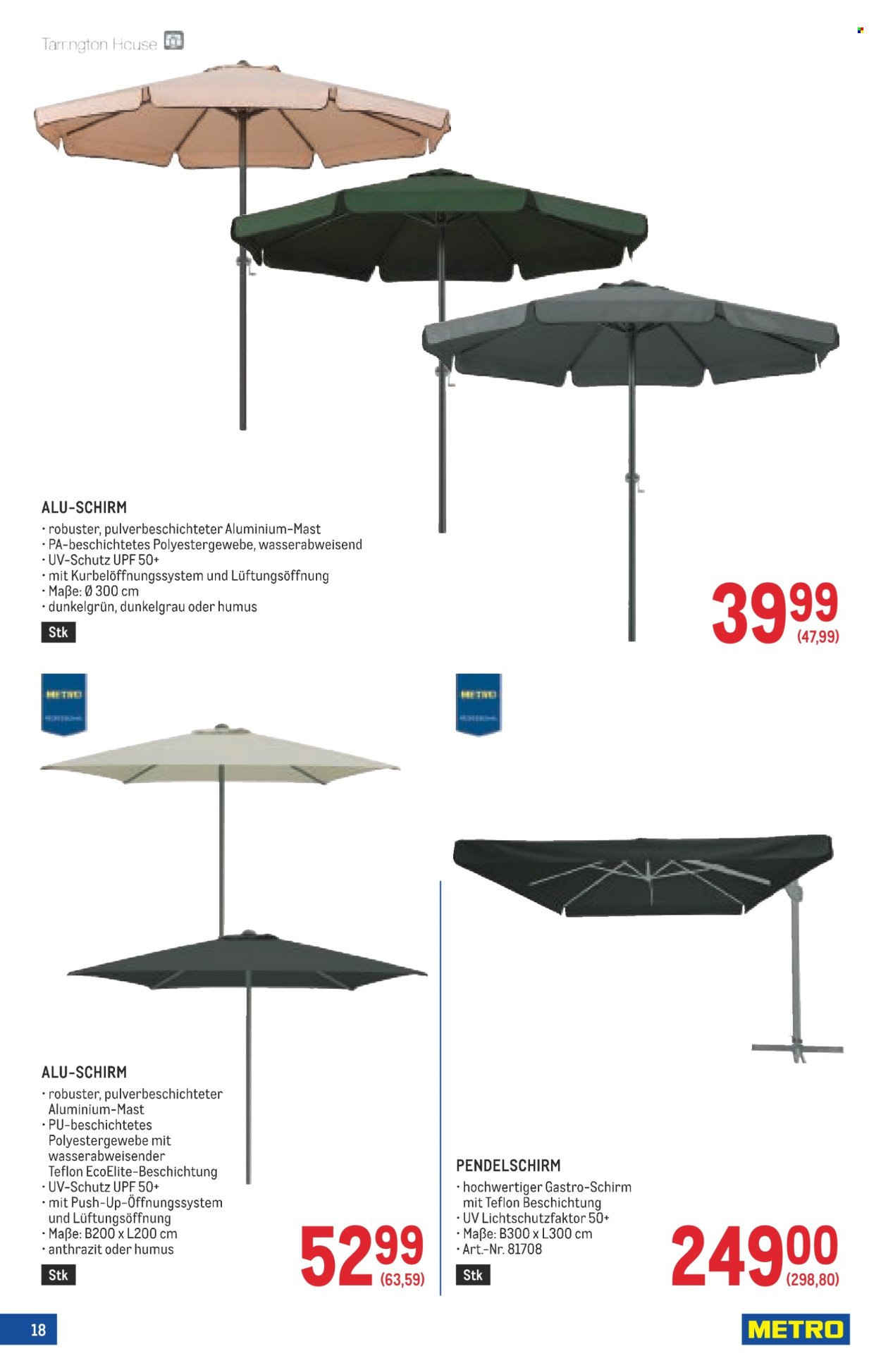 METRO Flugblatt - Garten Online Spezial