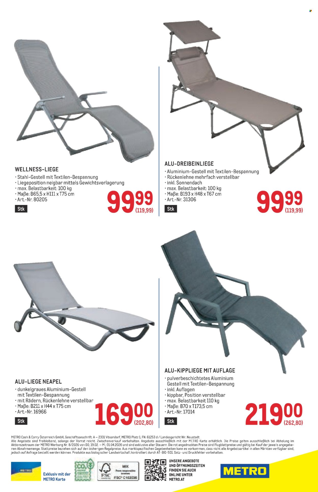 METRO Flugblatt - Garten Online Spezial