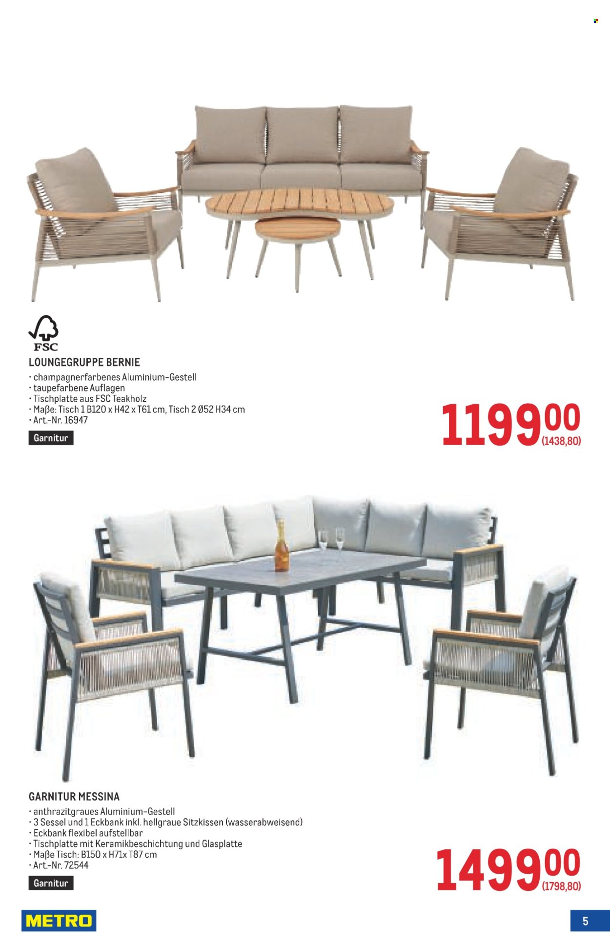 METRO Flugblatt - Garten Online Spezial