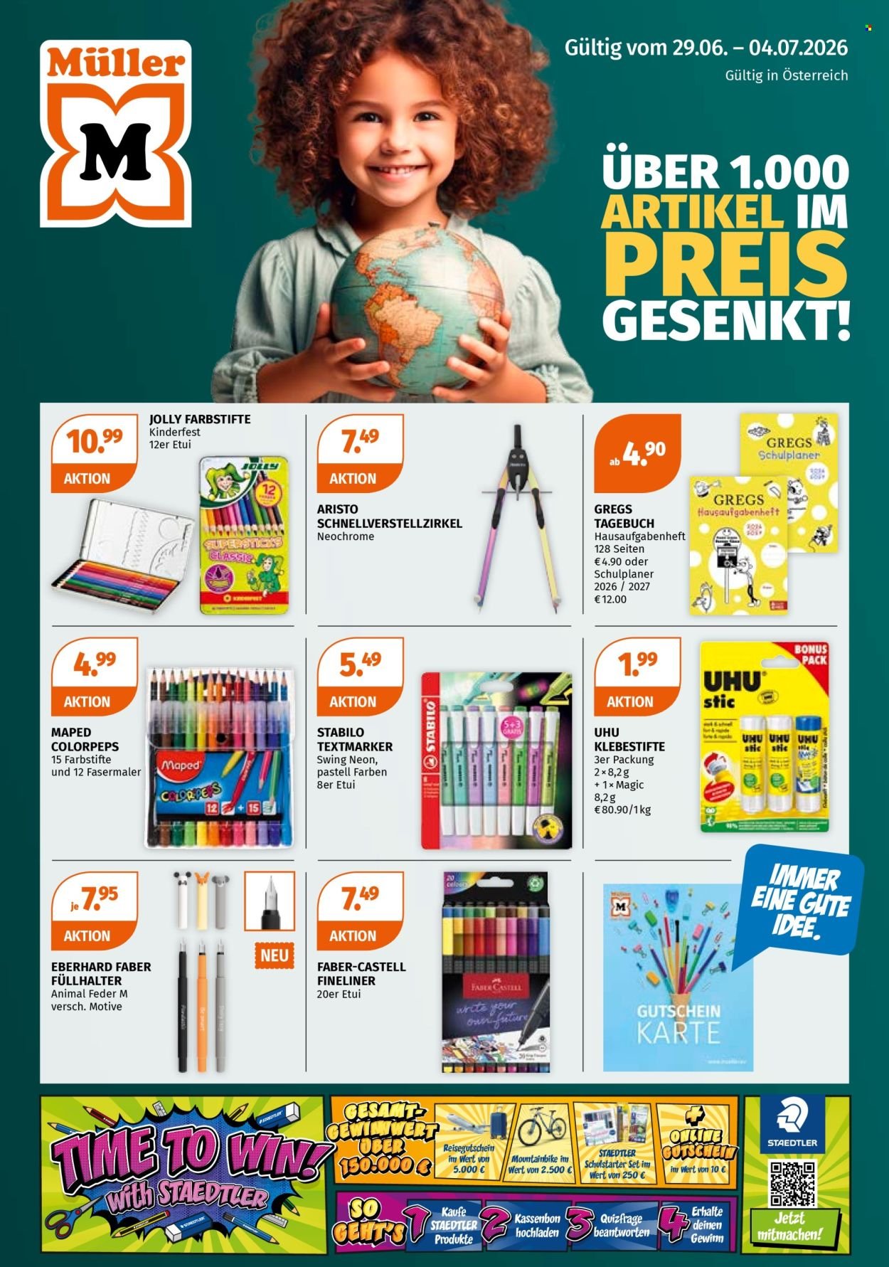 MÜLLER Flugblatt - Ab Montag, 29.6.2026