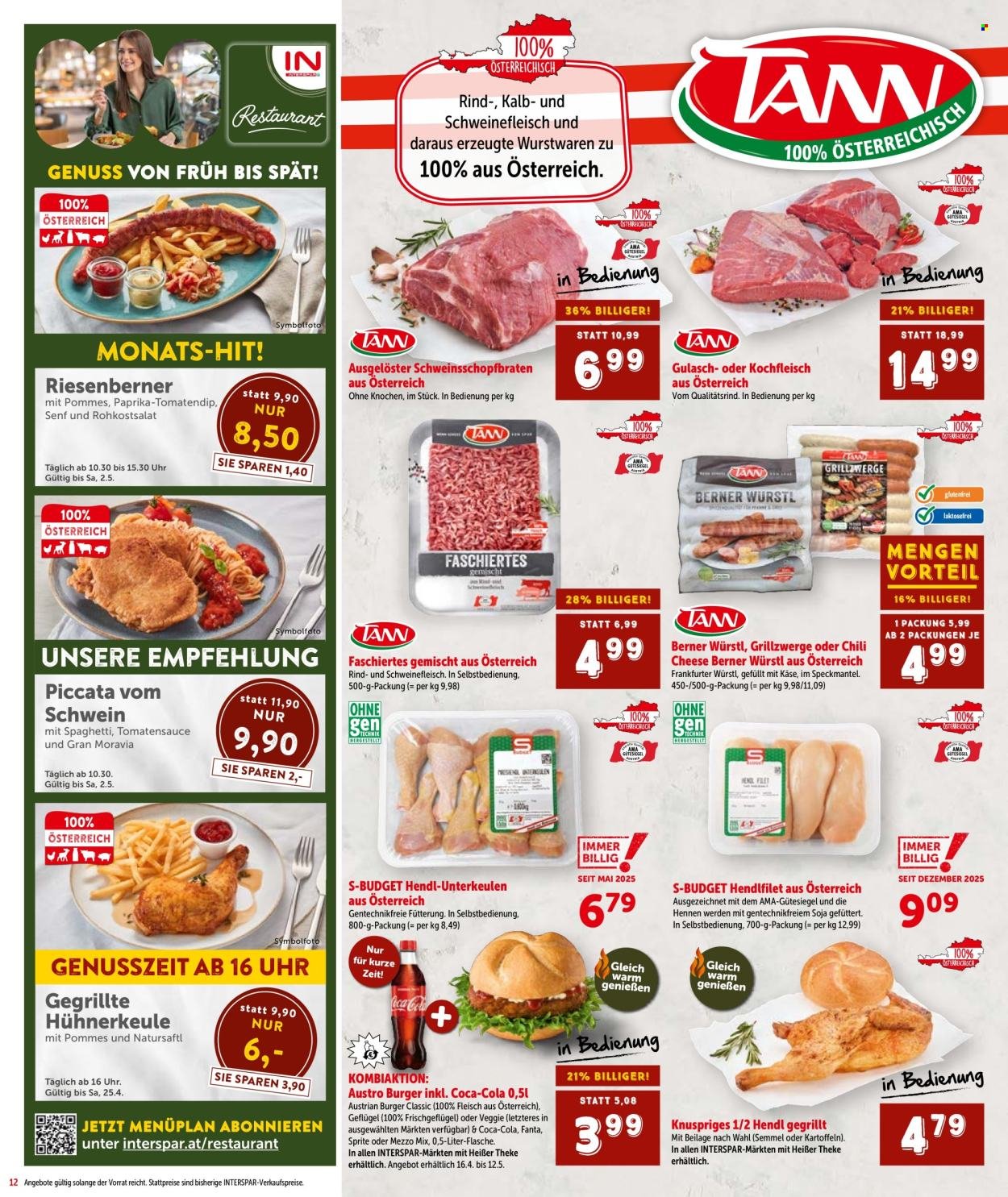 INTERSPAR Flugblatt - Ab Donnerstag, 23.4.2026