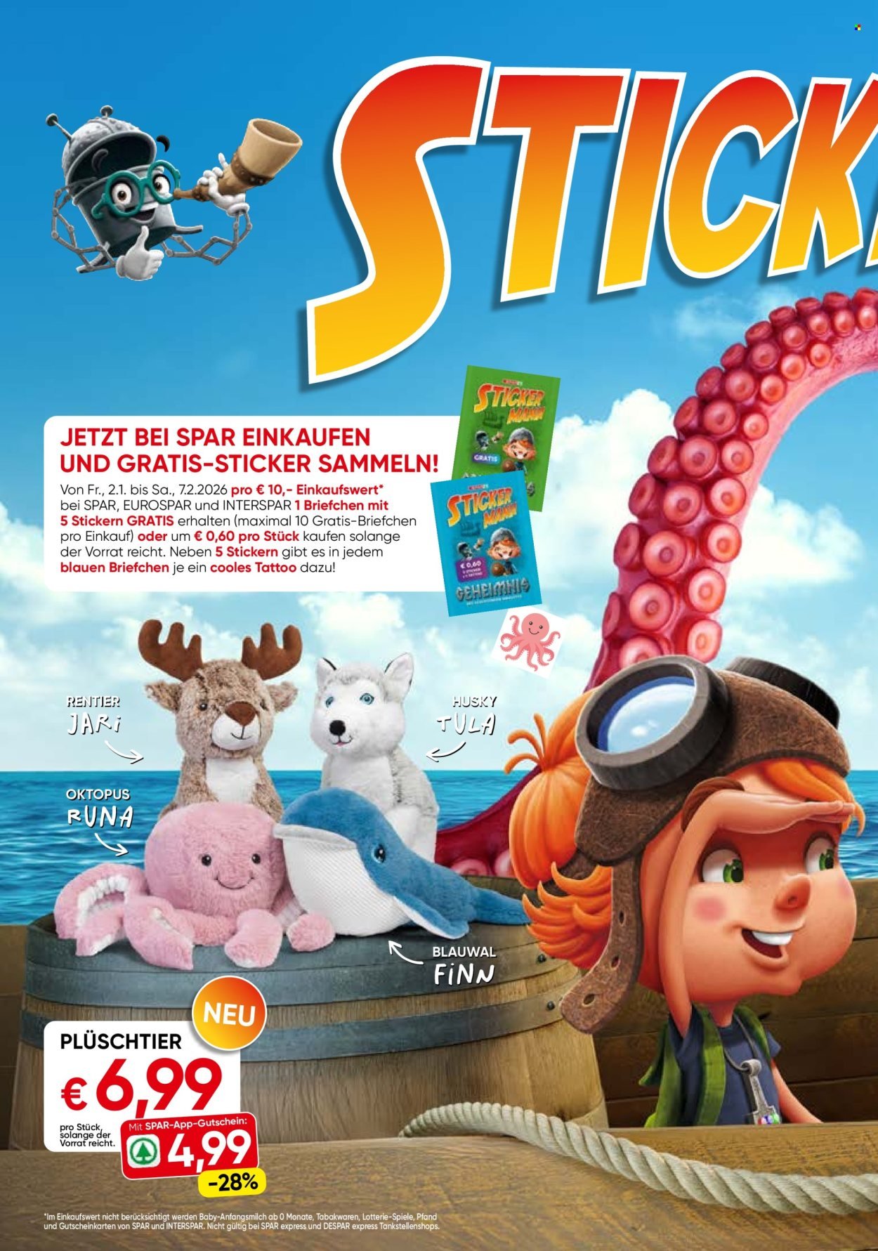 SPAR Flugblatt - KW 1 - Wien