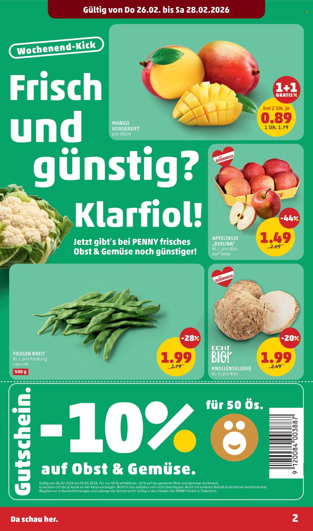 PENNY Flugblatt - Ab Donnerstag, 26.2.2026