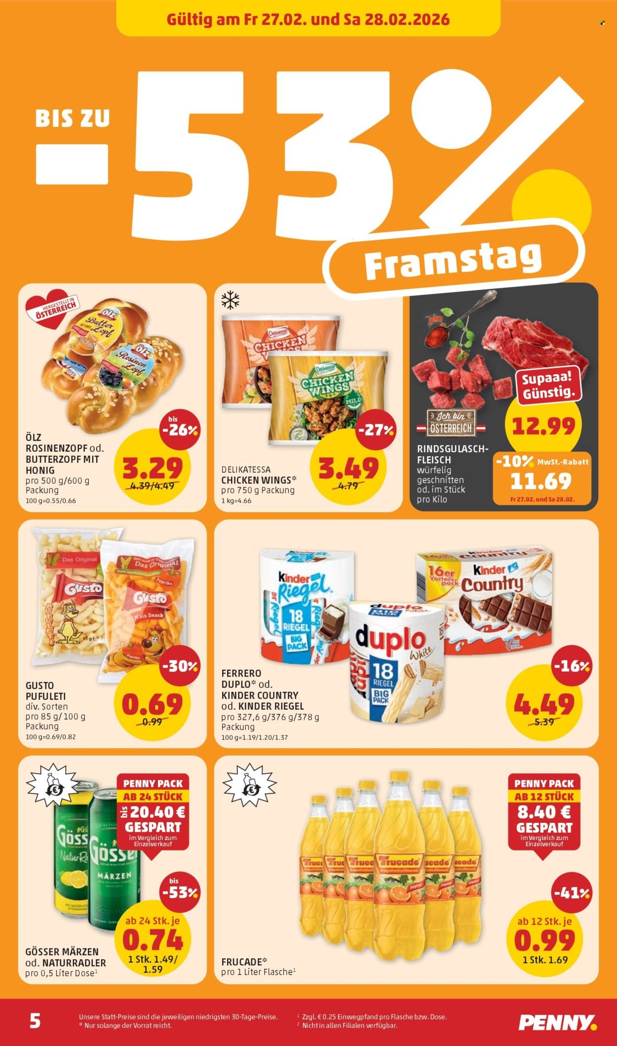 PENNY Flugblatt - Ab Donnerstag, 26.2.2026