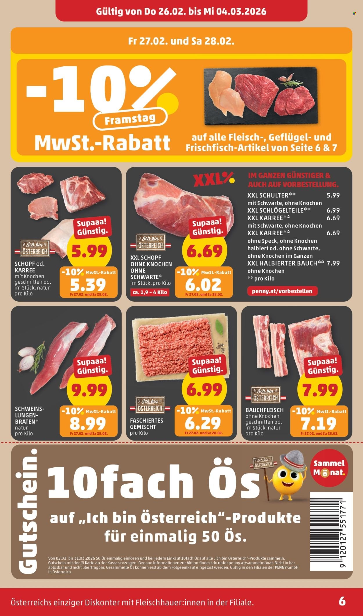 PENNY Flugblatt - Ab Donnerstag, 26.2.2026