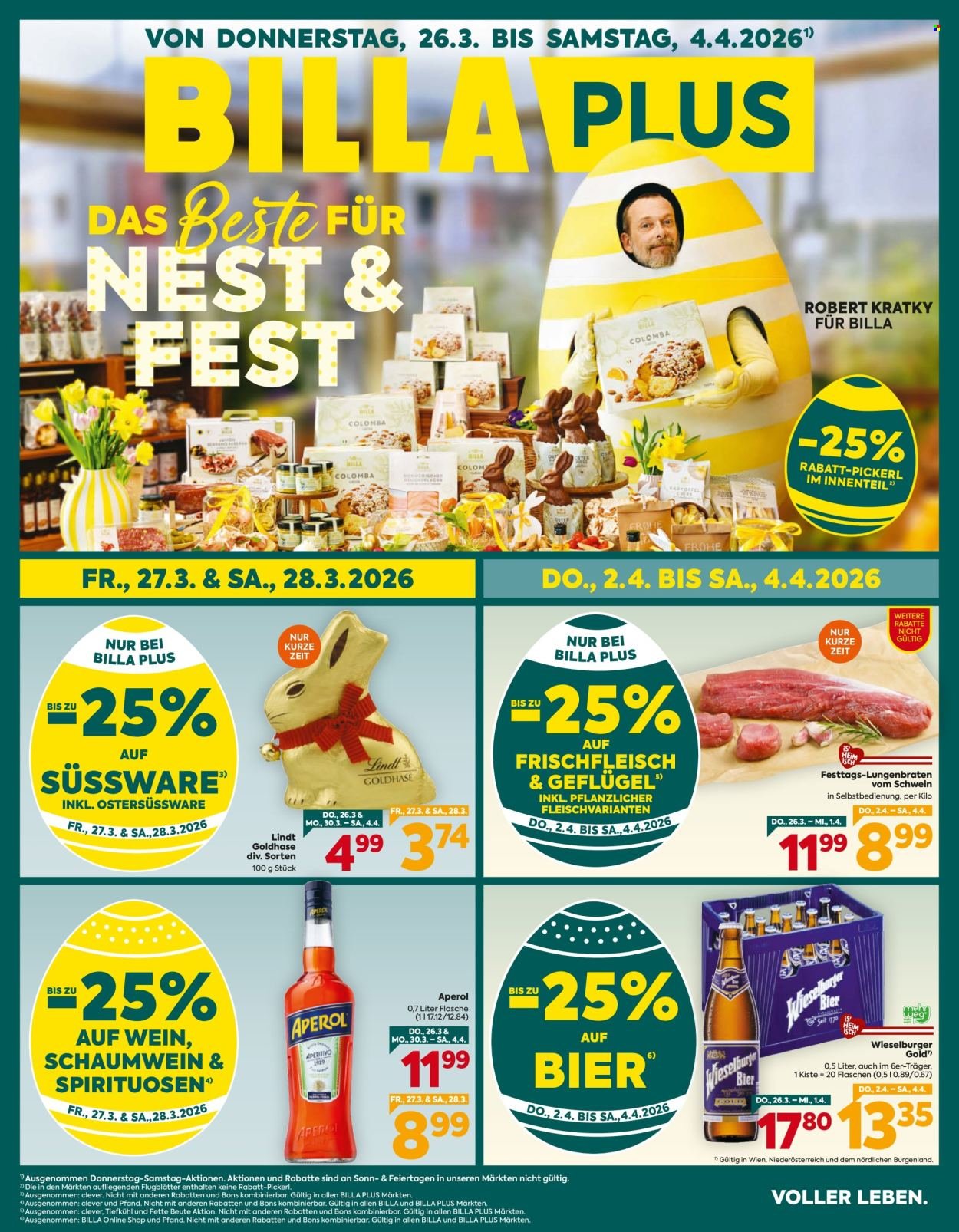 BILLA PLUS Flugblatt - Ab Donnerstag, 26.3.2026