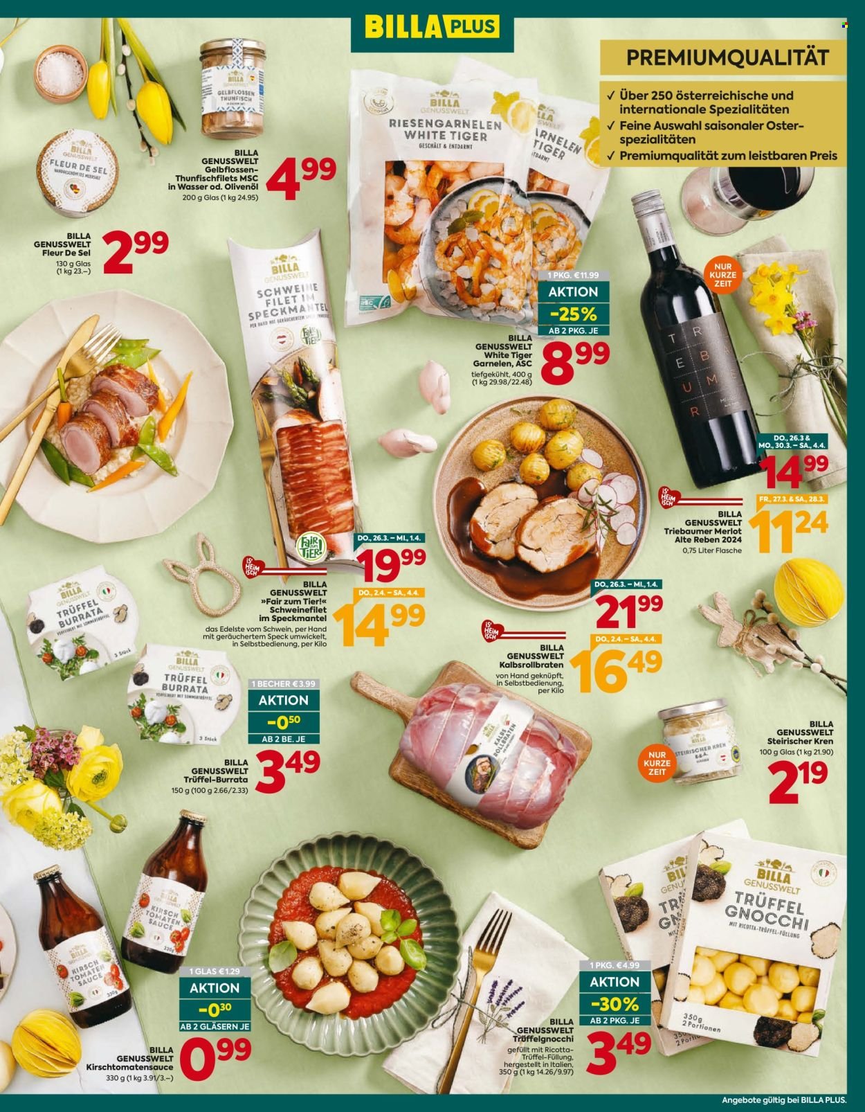 BILLA PLUS Flugblatt - Ab Donnerstag, 26.3.2026