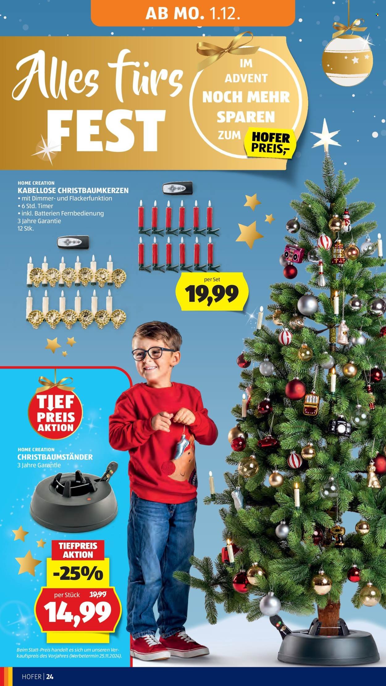 HOFER Flugblatt - Ab Freitag, 28.11.2025