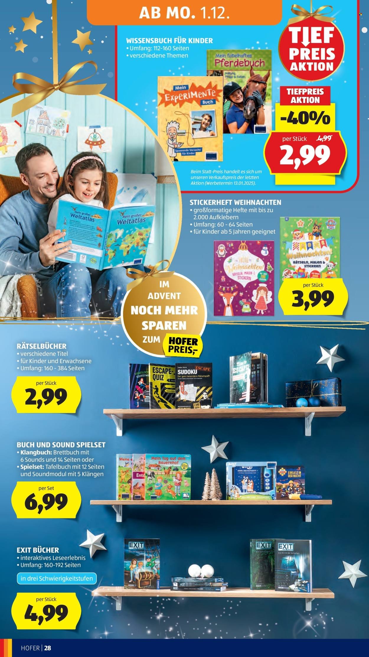 HOFER Flugblatt - Ab Freitag, 28.11.2025