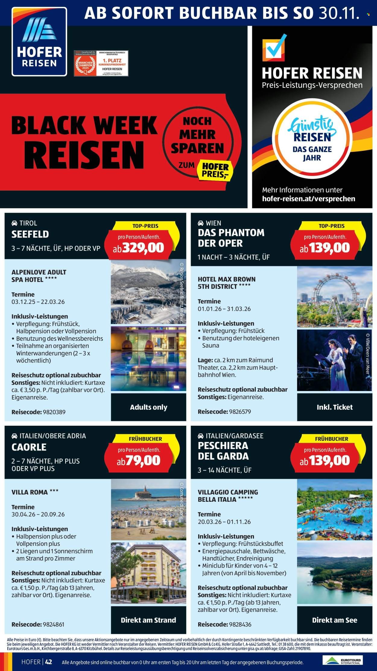 HOFER Flugblatt - Ab Freitag, 28.11.2025