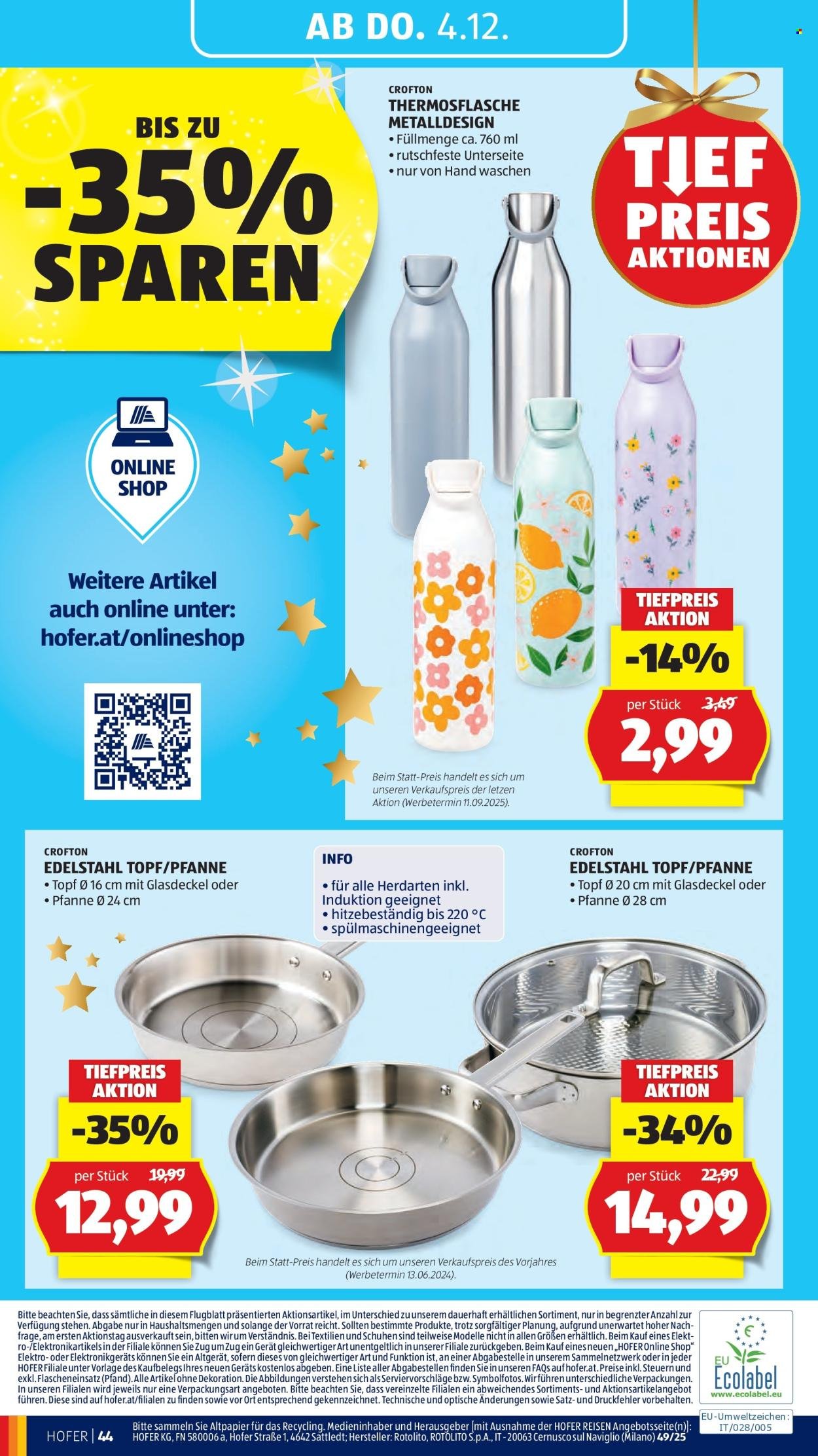 HOFER Flugblatt - Ab Freitag, 28.11.2025