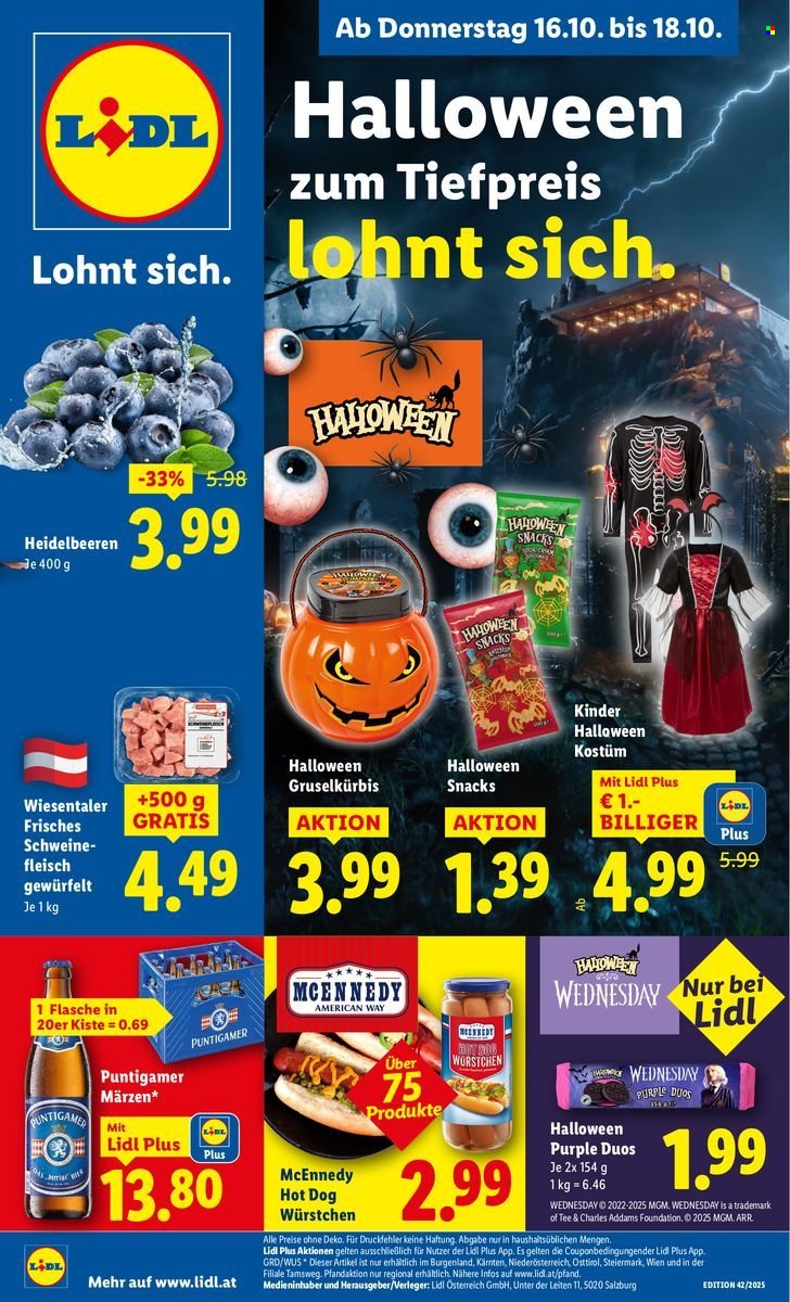LIDL Flugblatt - Ab Donnerstag, 16.10.2025 (2025-10-16 - 2025-10-22) | 1