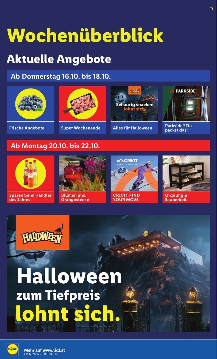 LIDL Flugblatt - Ab Donnerstag, 16.10.2025 (2025-10-16 - 2025-10-22)