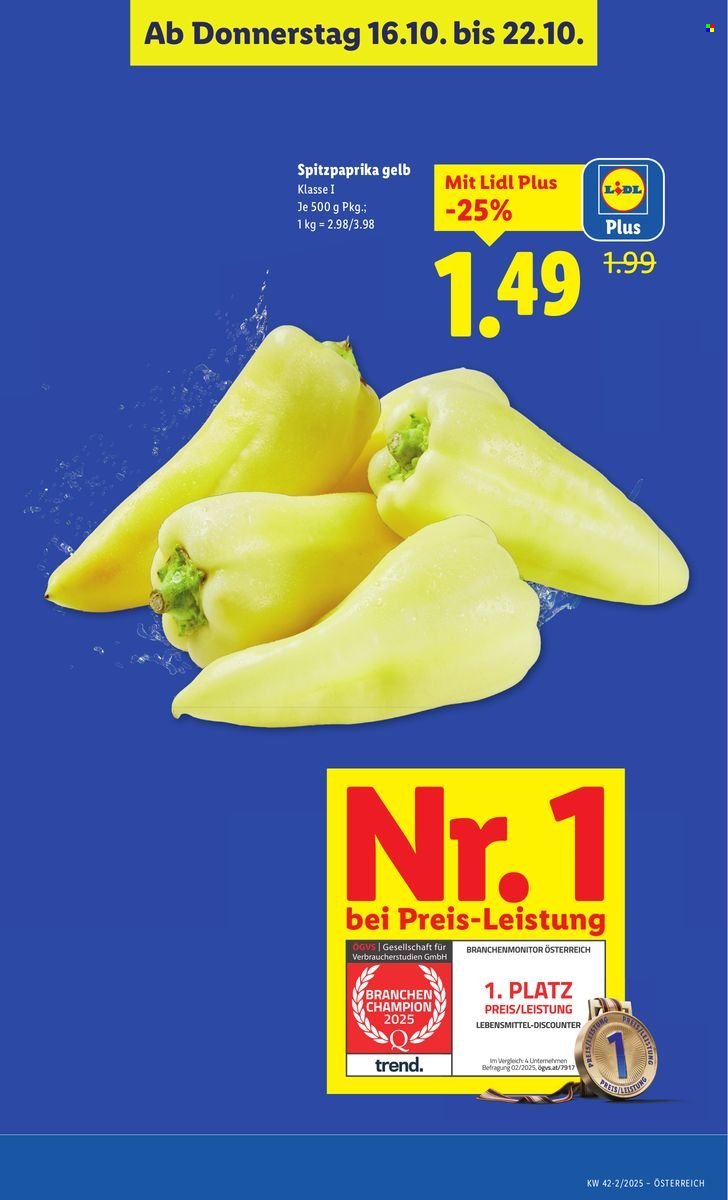 LIDL Flugblatt - Ab Donnerstag, 16.10.2025 (2025-10-16 - 2025-10-22)