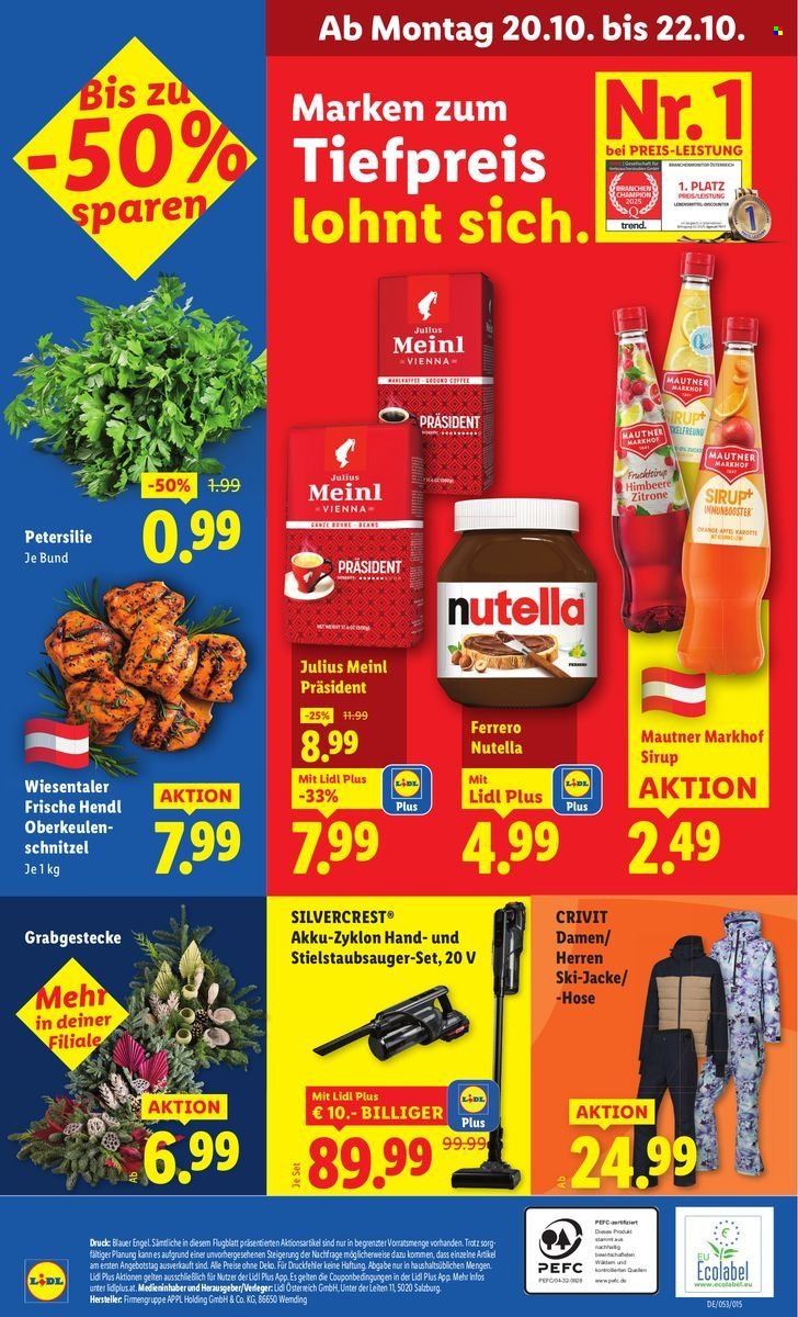 LIDL Flugblatt - Ab Donnerstag, 16.10.2025 (2025-10-16 - 2025-10-22)