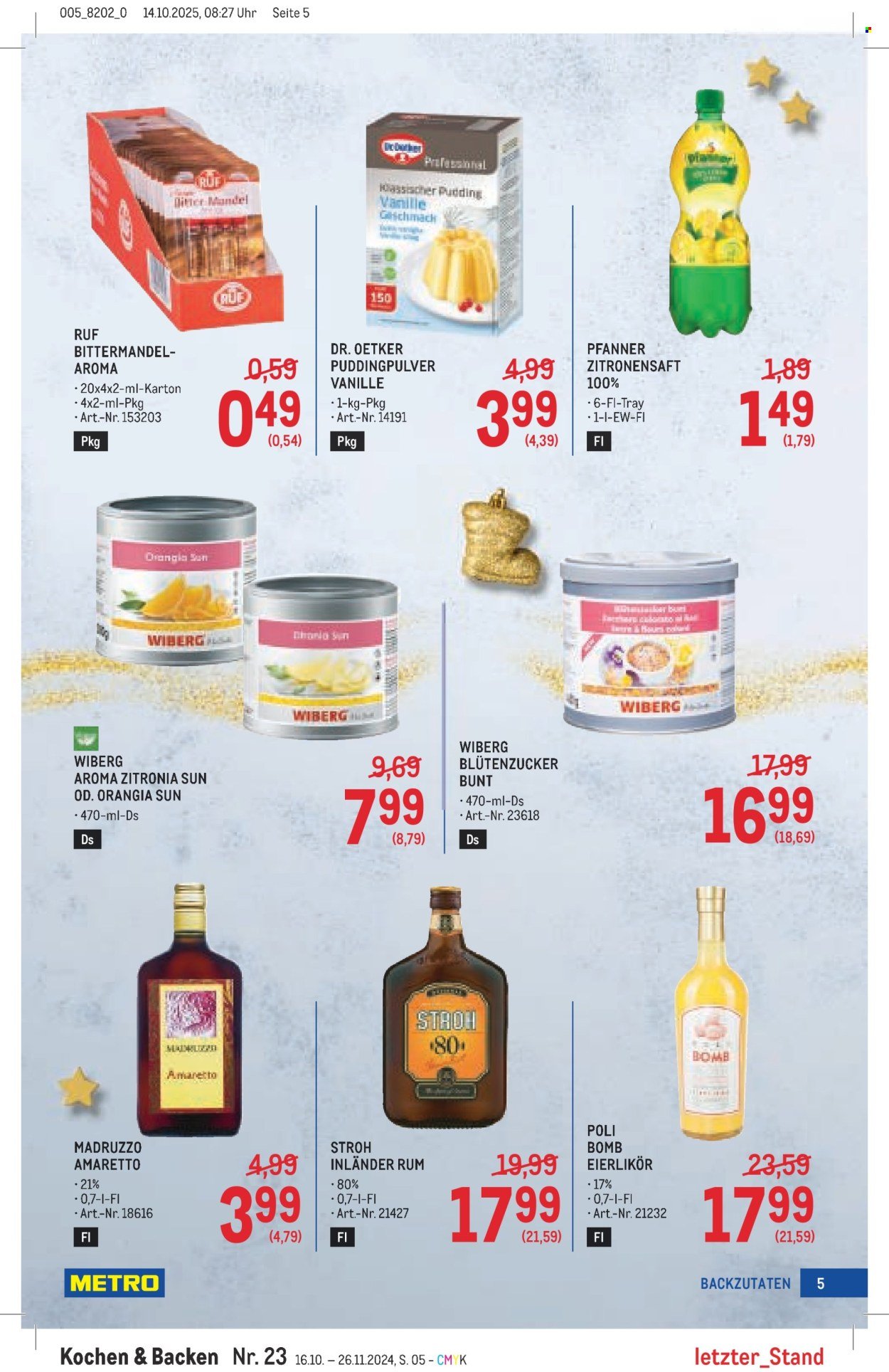METRO Flugblatt - Backen Spezial (2025-10-30 - 2025-11-26) | 5