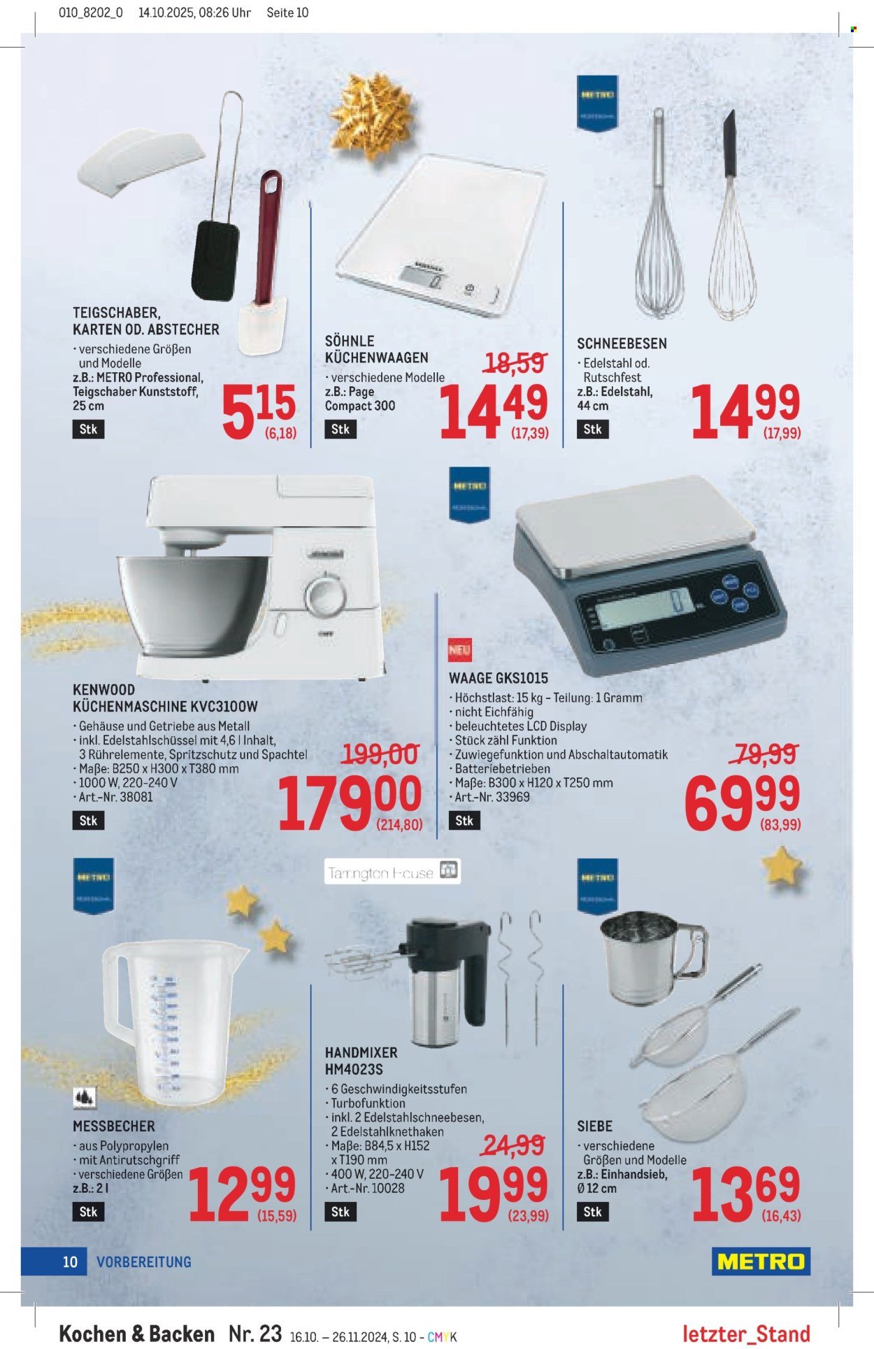 METRO Flugblatt - Backen Spezial (2025-10-30 - 2025-11-26) | 10