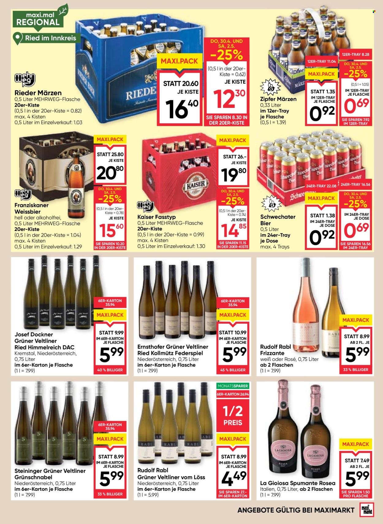 MAXIMARKT Flugblatt - Ab Donnerstag, 30.4.2026