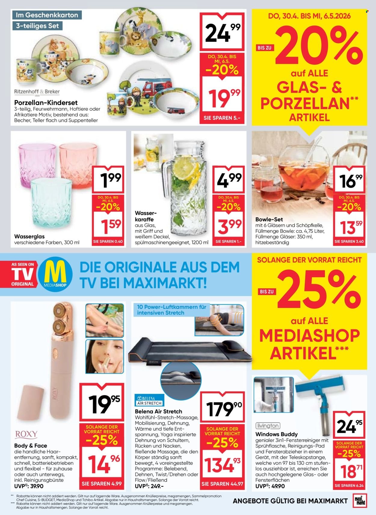 MAXIMARKT Flugblatt - Ab Donnerstag, 30.4.2026