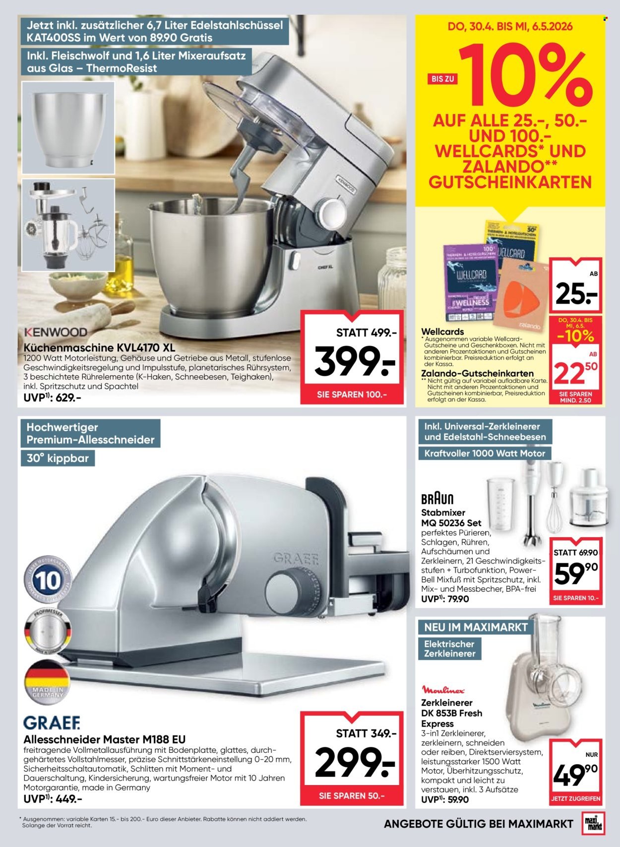 MAXIMARKT Flugblatt - Ab Donnerstag, 30.4.2026