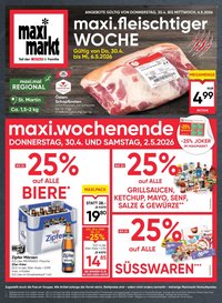 MAXIMARKT Flugblatt - Ab Donnerstag, 30.4.2026