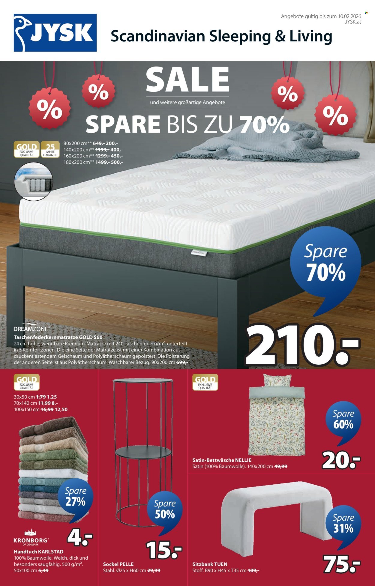 JYSK Flugblatt - Großartige Angebote