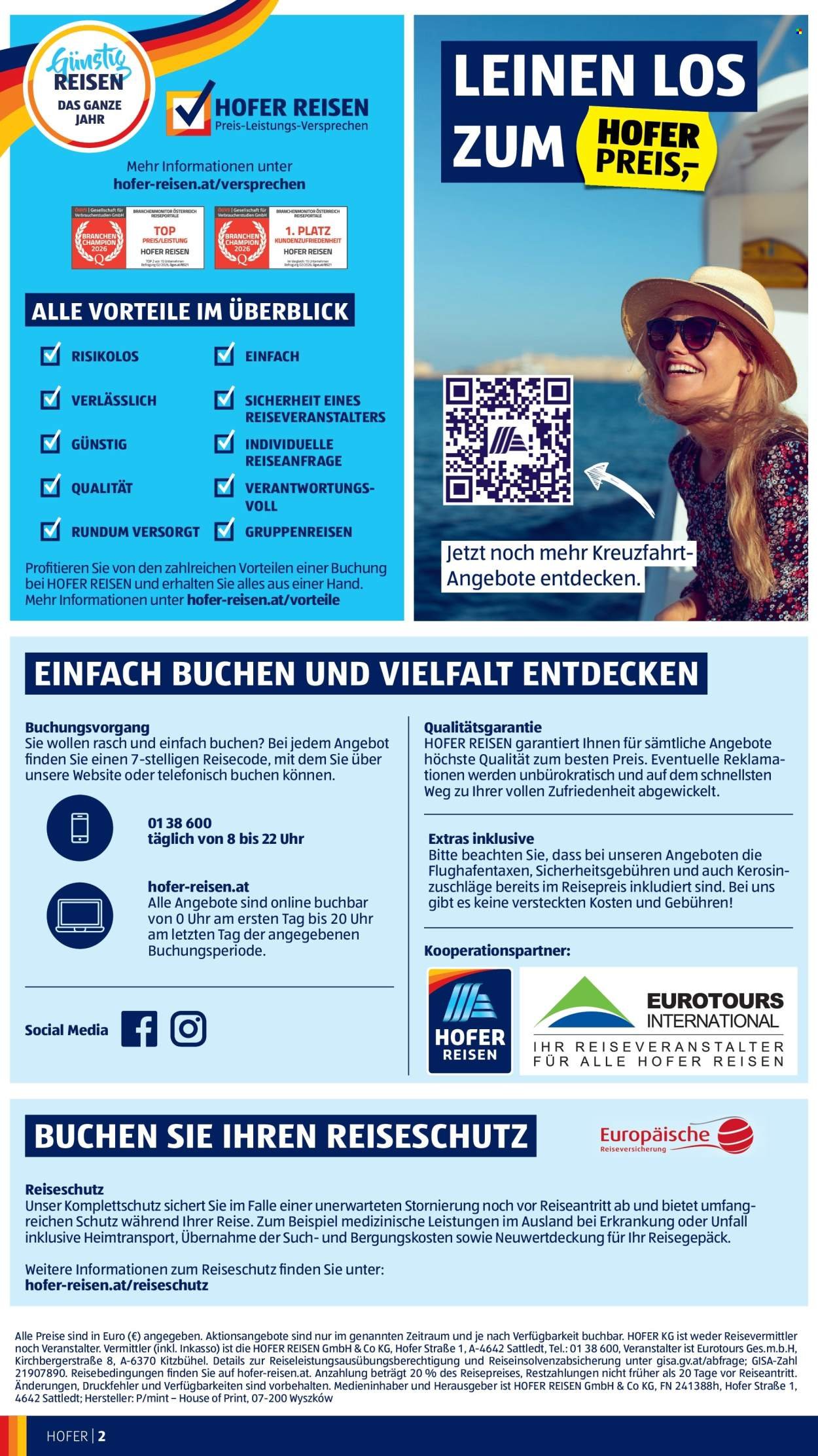 HOFER Flugblatt - Ab Mittwoch, 29.4.2026