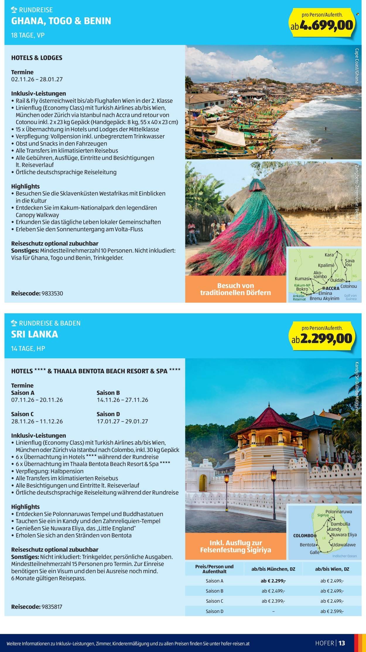 HOFER Flugblatt - Ab Mittwoch, 29.4.2026